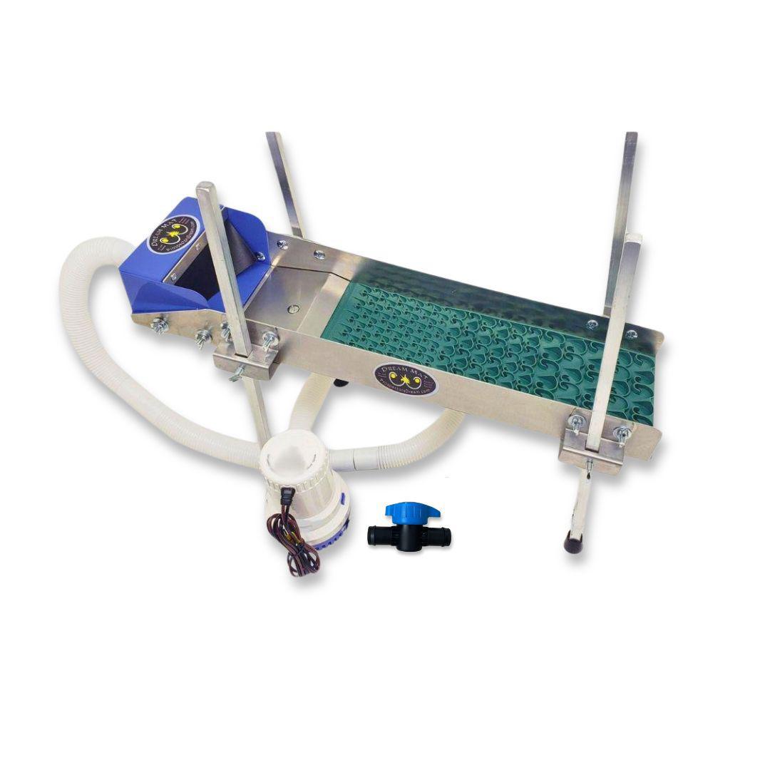 6X24 Power Sluice Box Kit with Dream Mat - 18" legs | Gold Prospecting Equipment