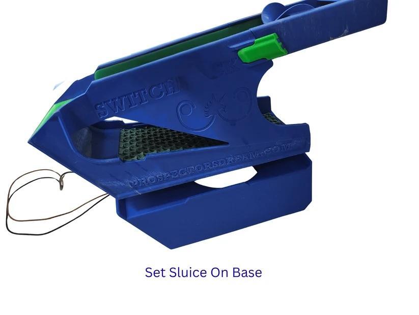 Switchback Clean-Up Sluice Box Kit with Base - Dream Mat | Gold Prospecting Equipment