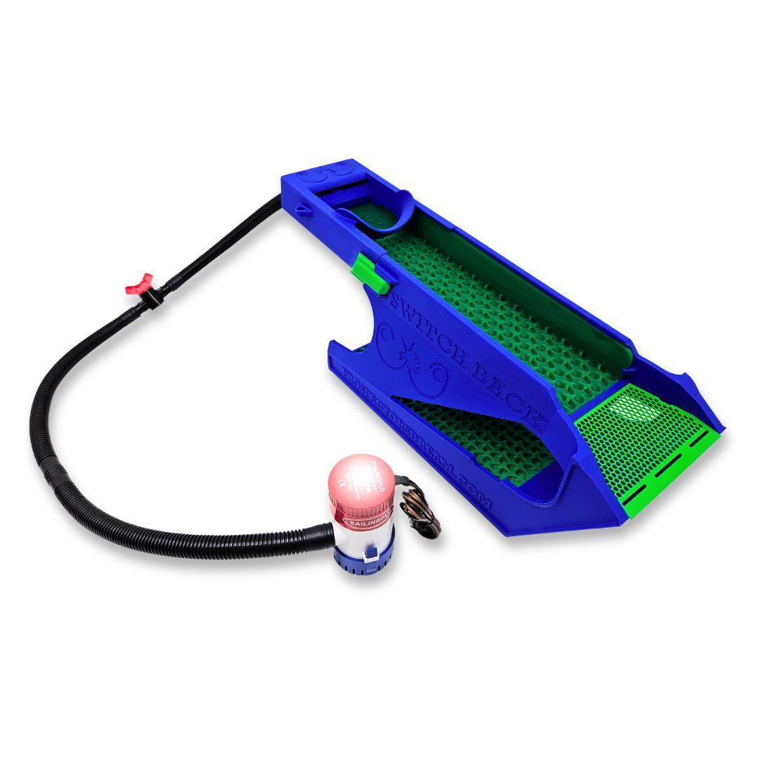 Switchback Clean-Up Sluice Box Kit with Base - Dream Mat | Gold Prospecting Equipment