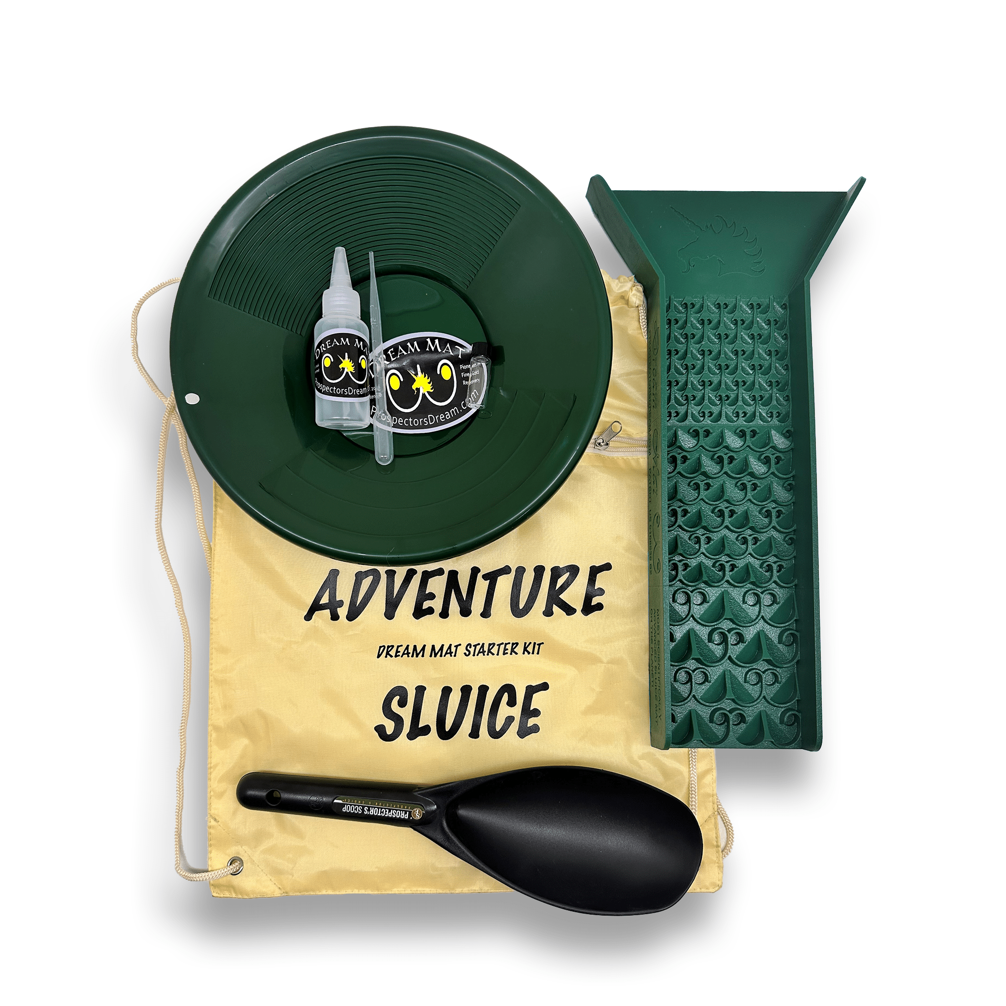 Dream Mat - Adventure Sluice Box Gold Pan Kit | Gold Prospecting Equipment - Gold Pan Kit - Prospectors Dream