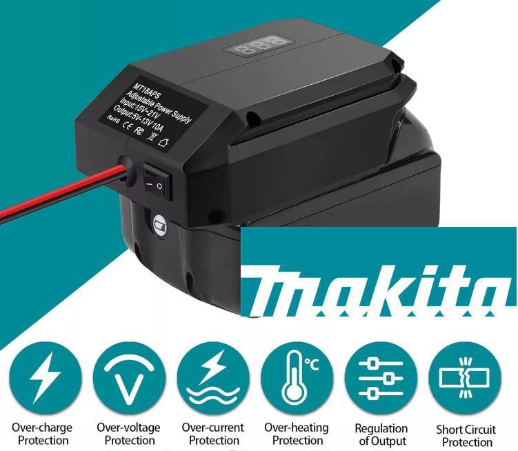 Dream Mat - 20V to 12V Step Down Converter, Adjustable for Dewalt, Milwaukee, & other - Prospectors Dream