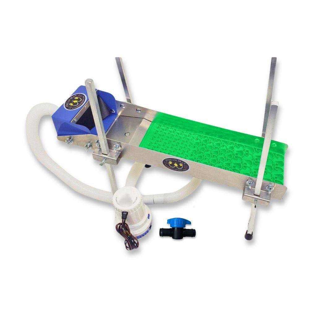 Dream Mat - 6X24 Power Sluice Box Kit with Dream Mat - 18" legs | Gold Prospecting Equipment - Gold Highbanker - Prospectors Dream