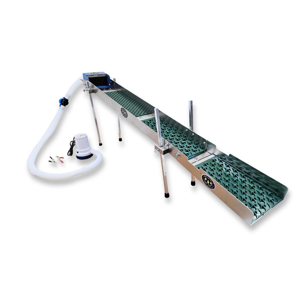 Dream Mat - 6X42 Transformer Sluice Box with Dream Mat | Gold Mining Equipment - Gold Highbanker - Prospectors Dream