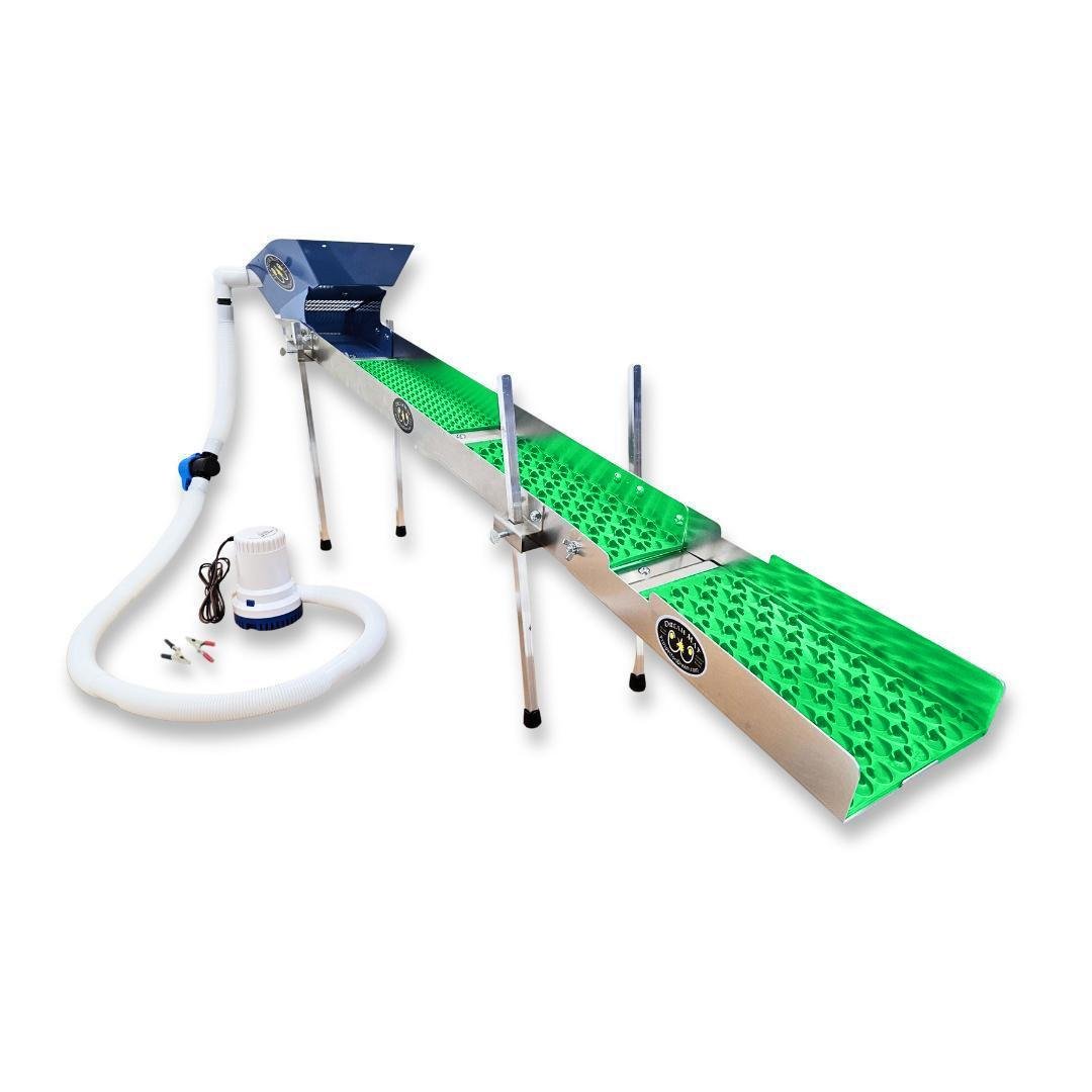 Dream Mat - 6X42 Transformer Sluice Box with Dream Mat | Gold Mining Equipment - Gold Highbanker - Prospectors Dream