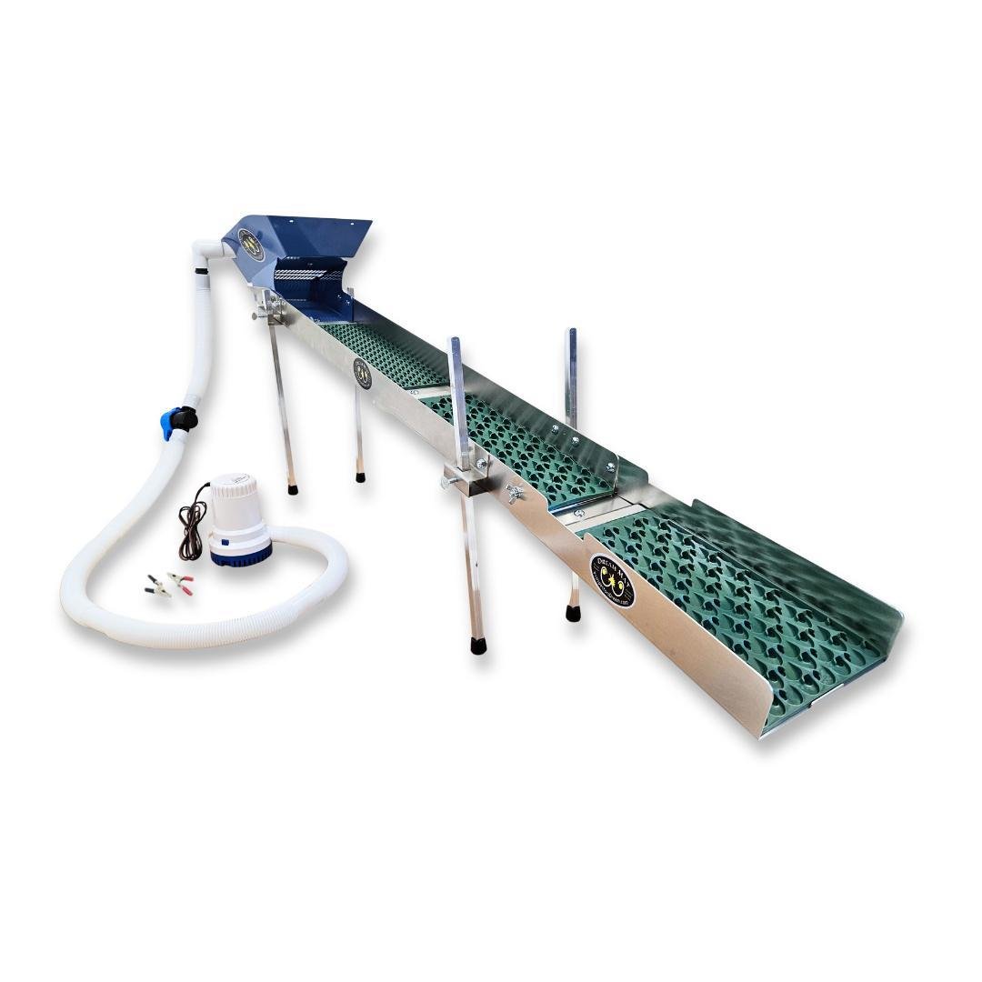 Dream Mat - 6X42 Transformer Sluice Box with Dream Mat | Gold Mining Equipment - Gold Highbanker - Prospectors Dream