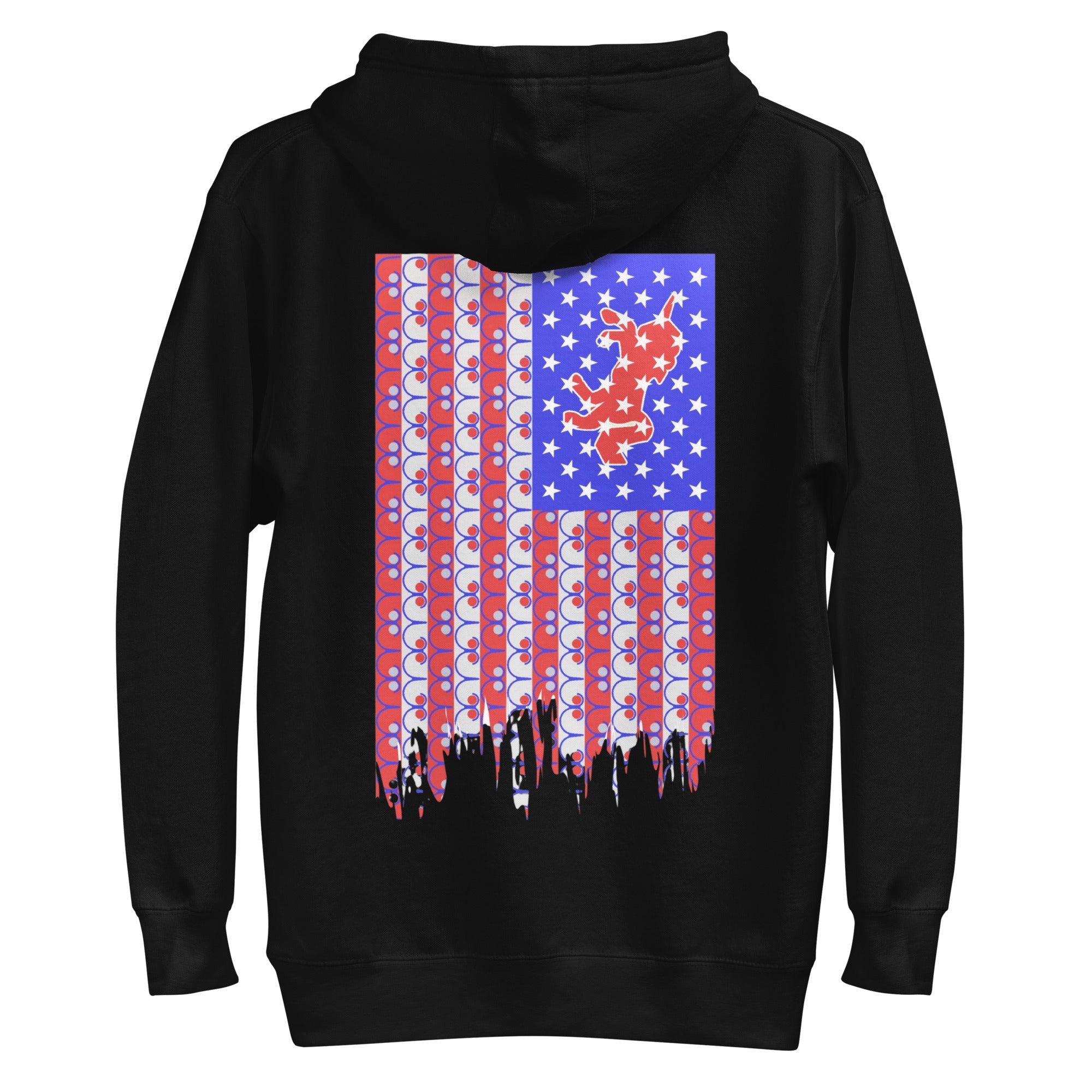 Dream Mat - Dream Mat + Unicorn American Flag - Unisex Hoodie - Prospectors Dream