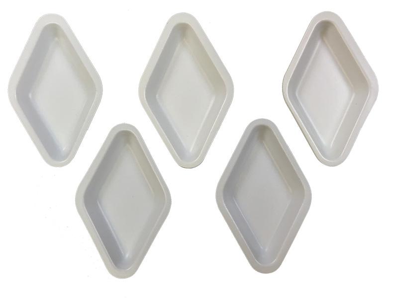 Dream Mat - Weighing Boats - Medium Size Triangle White - Accessories - Prospectors Dream