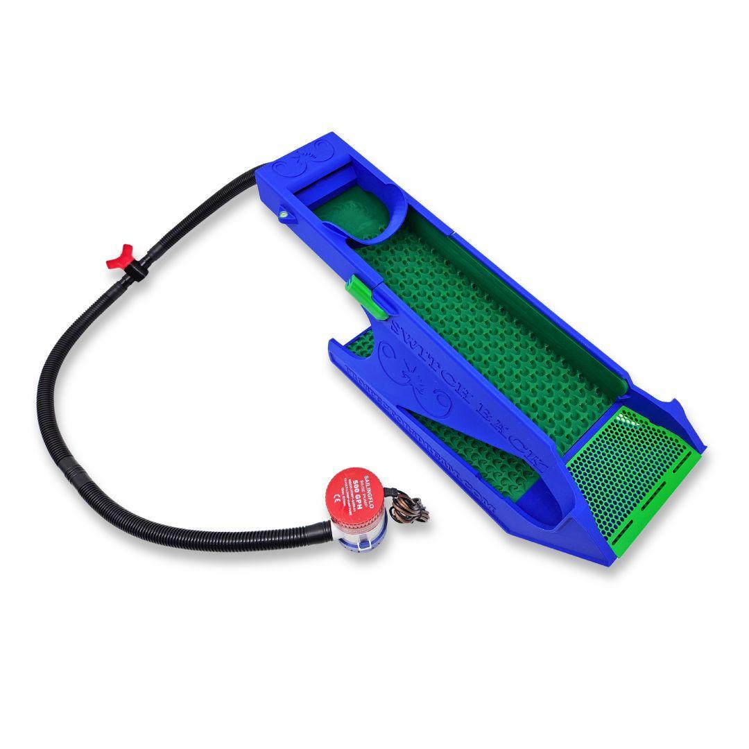 Switchback Clean-Up Sluice Box Kit with Base - Dream Mat | Gold Prospecting Equipment