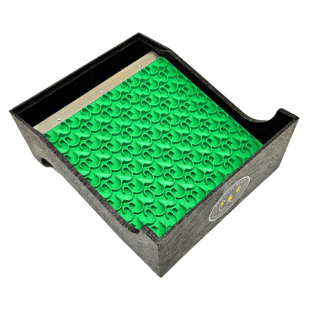 Dream Mat Gold Cube product tray. Front facing.