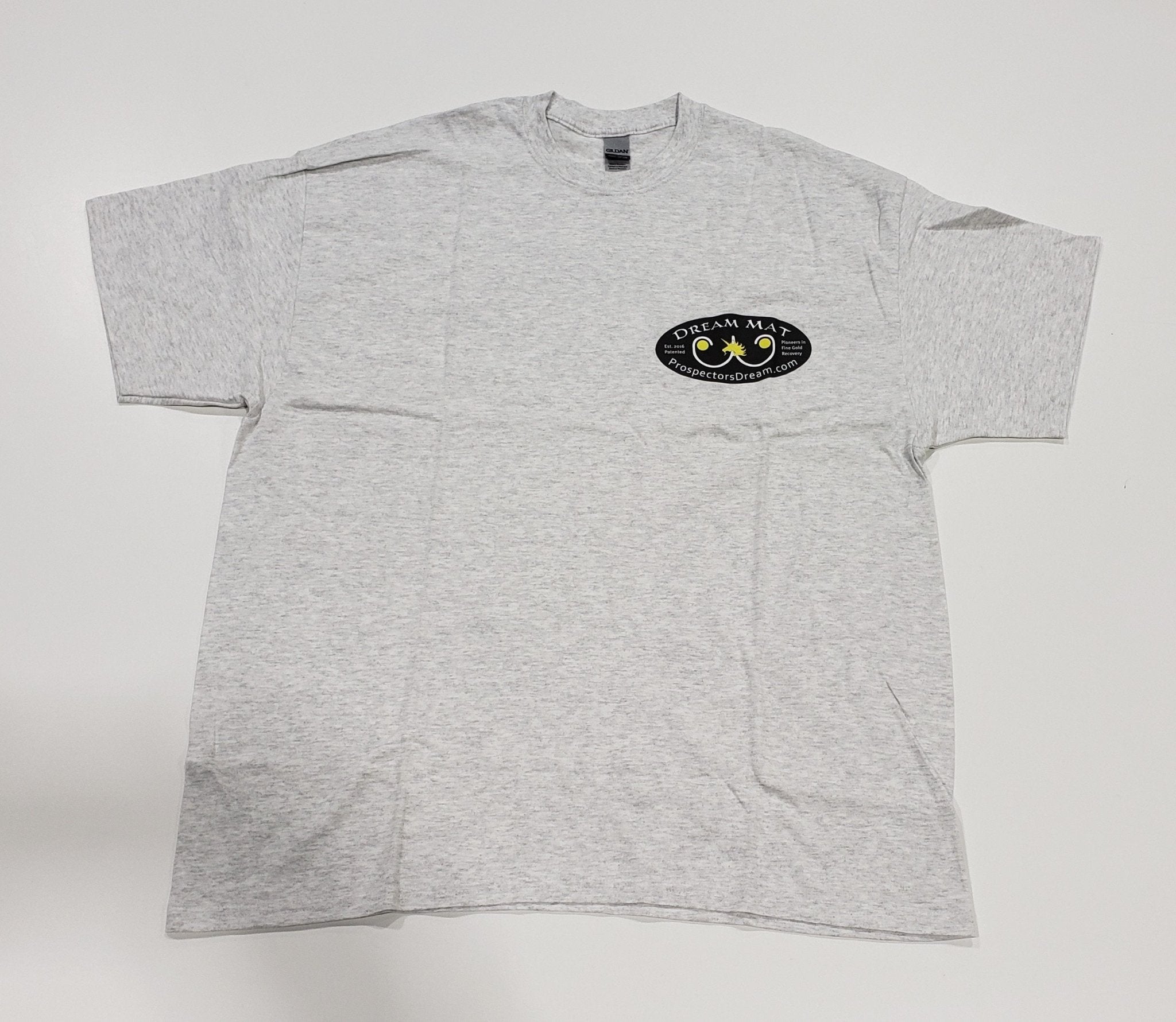 Dream Mat - T Shirt, Dream Mat Logo - Prospectors Dream