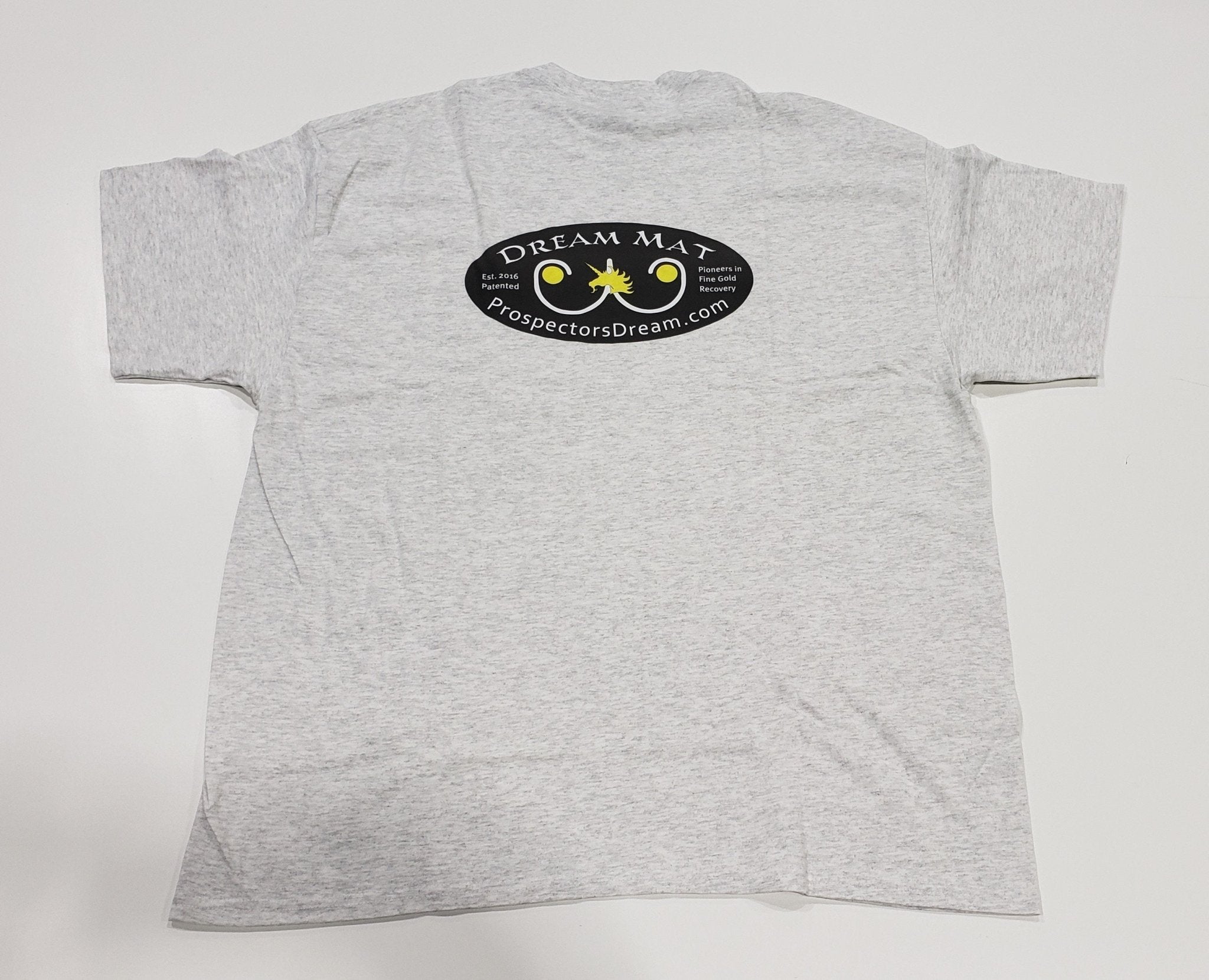 Dream Mat - T Shirt, Dream Mat Logo - Prospectors Dream