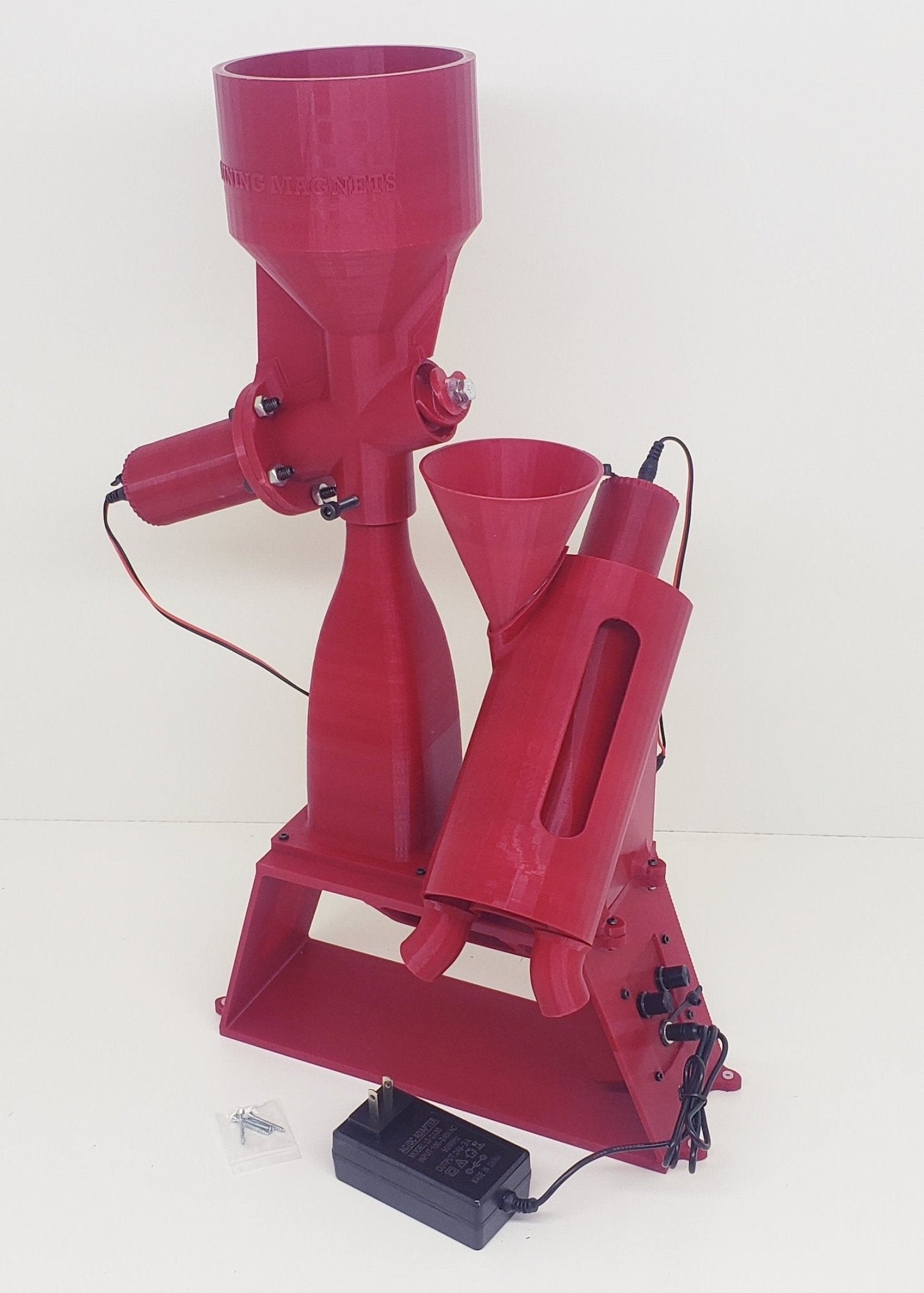 Dream Mat - Dry Electro magnetic Separator & Slow Even Feed Auger KIT - Prospecting Equipment - Prospectors Dream