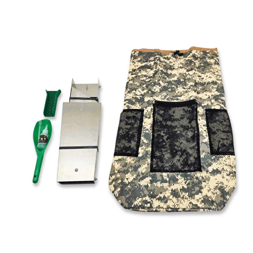 6X43 Gold Folding Sluice Box | Mini-Dredge Edition