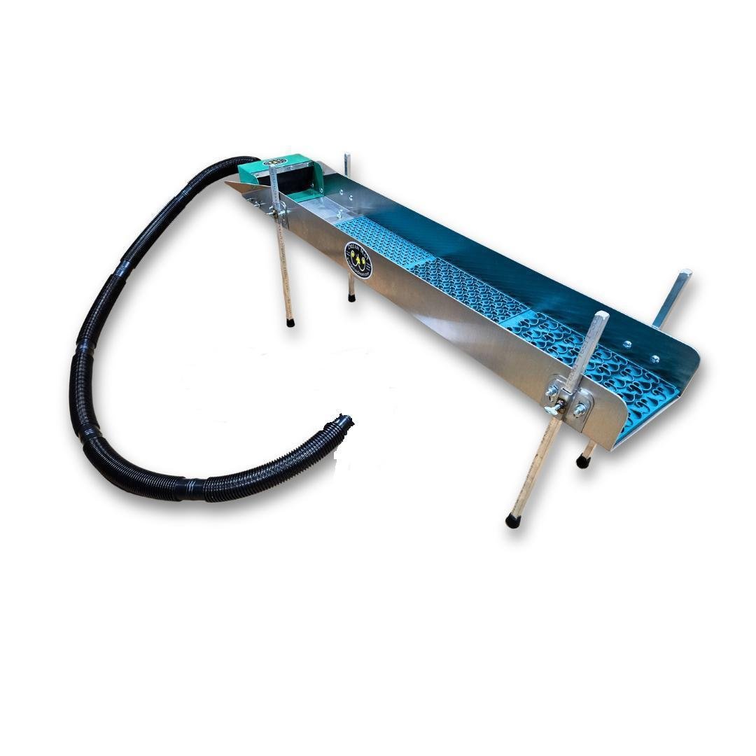 8X47 Power Sluice Box Kit with 18" leg Kit