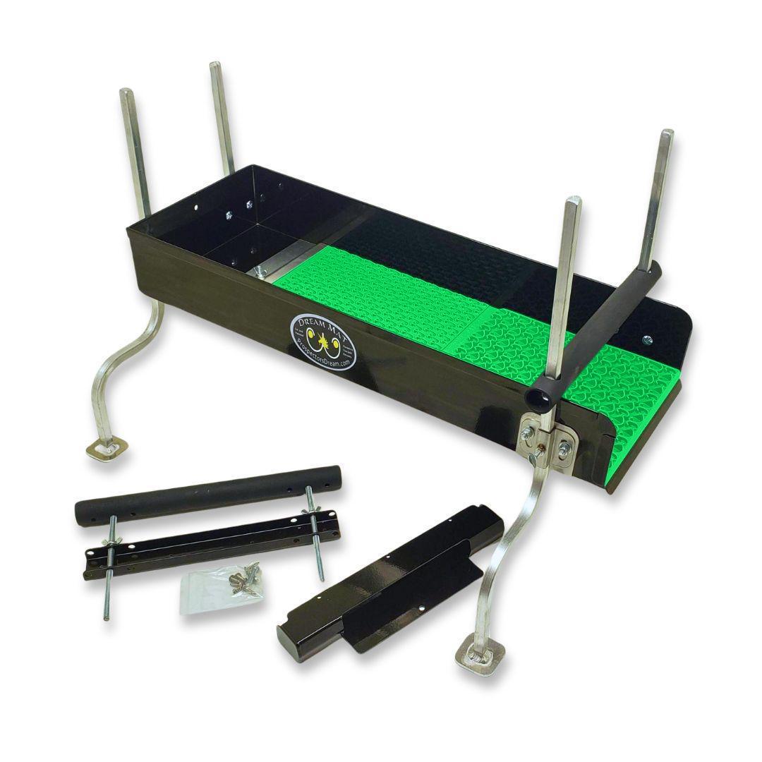 Dream Mat - 10X28 Black Box Gold Cube Stand & Adapter | Gold Mining Equipment - Prospectors Dream