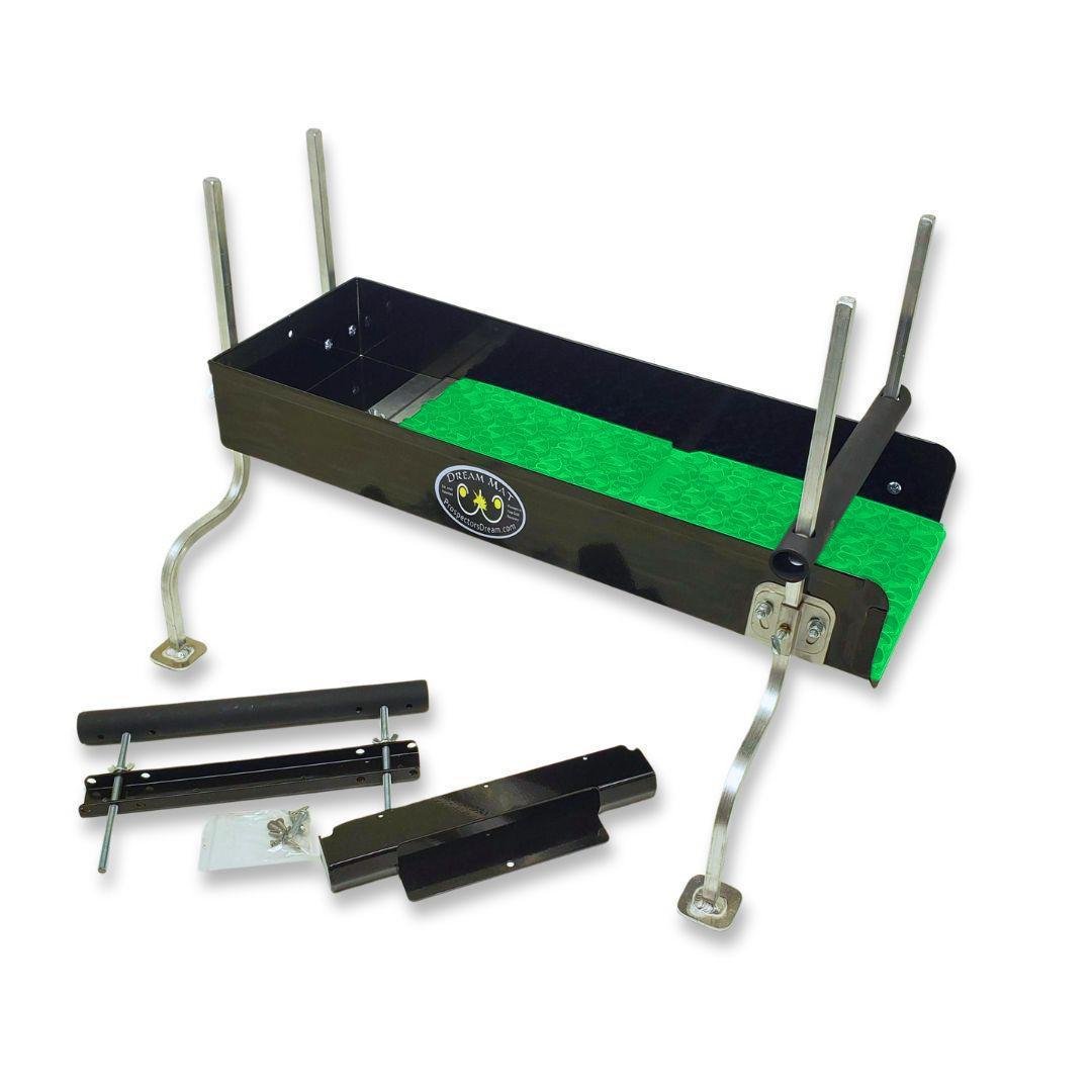 Dream Mat - 10X28 Black Box Gold Cube Stand & Adapter | Gold Mining Equipment - Prospectors Dream