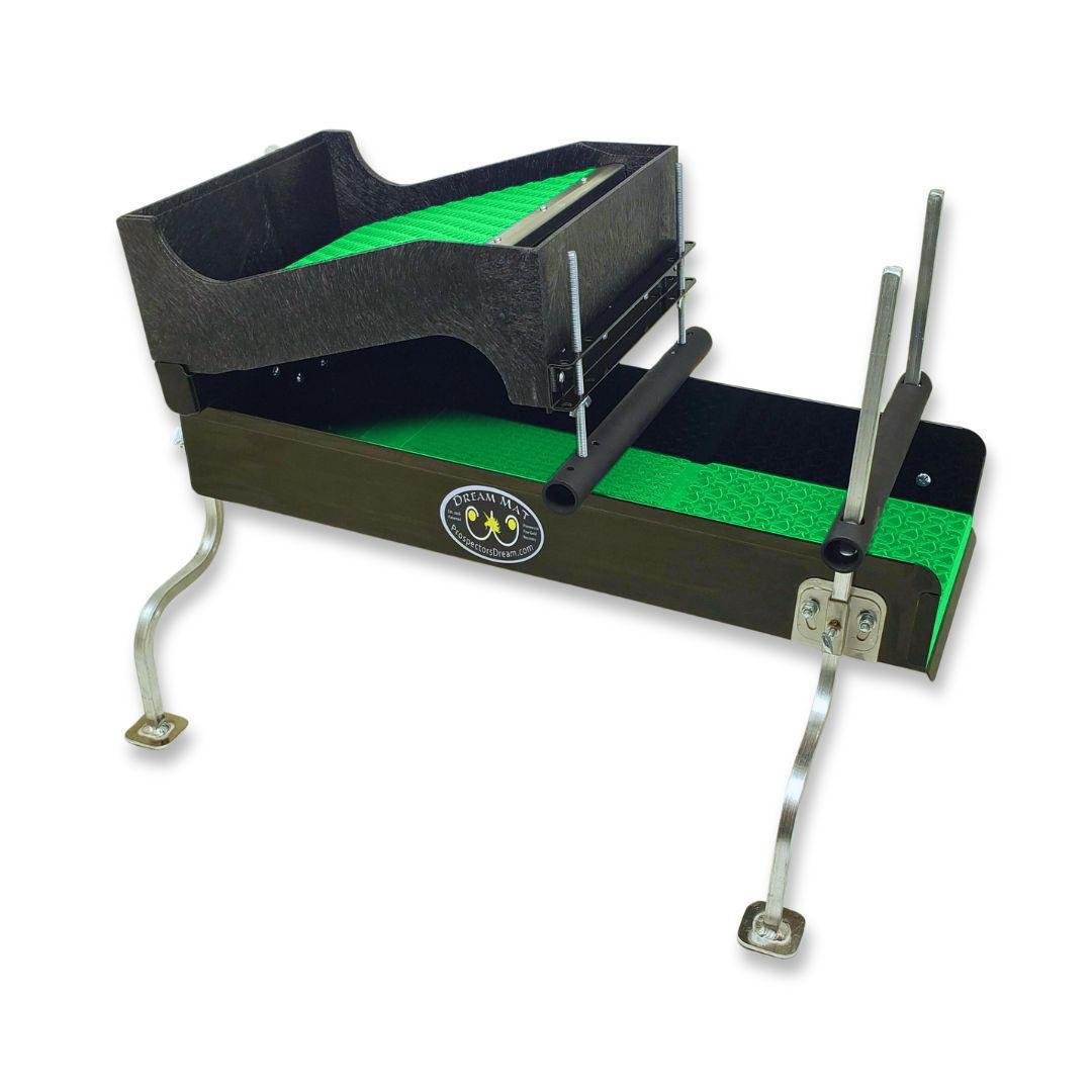 Dream Mat - 10X28 Black Box Gold Cube Stand & Adapter | Gold Mining Equipment - Prospectors Dream