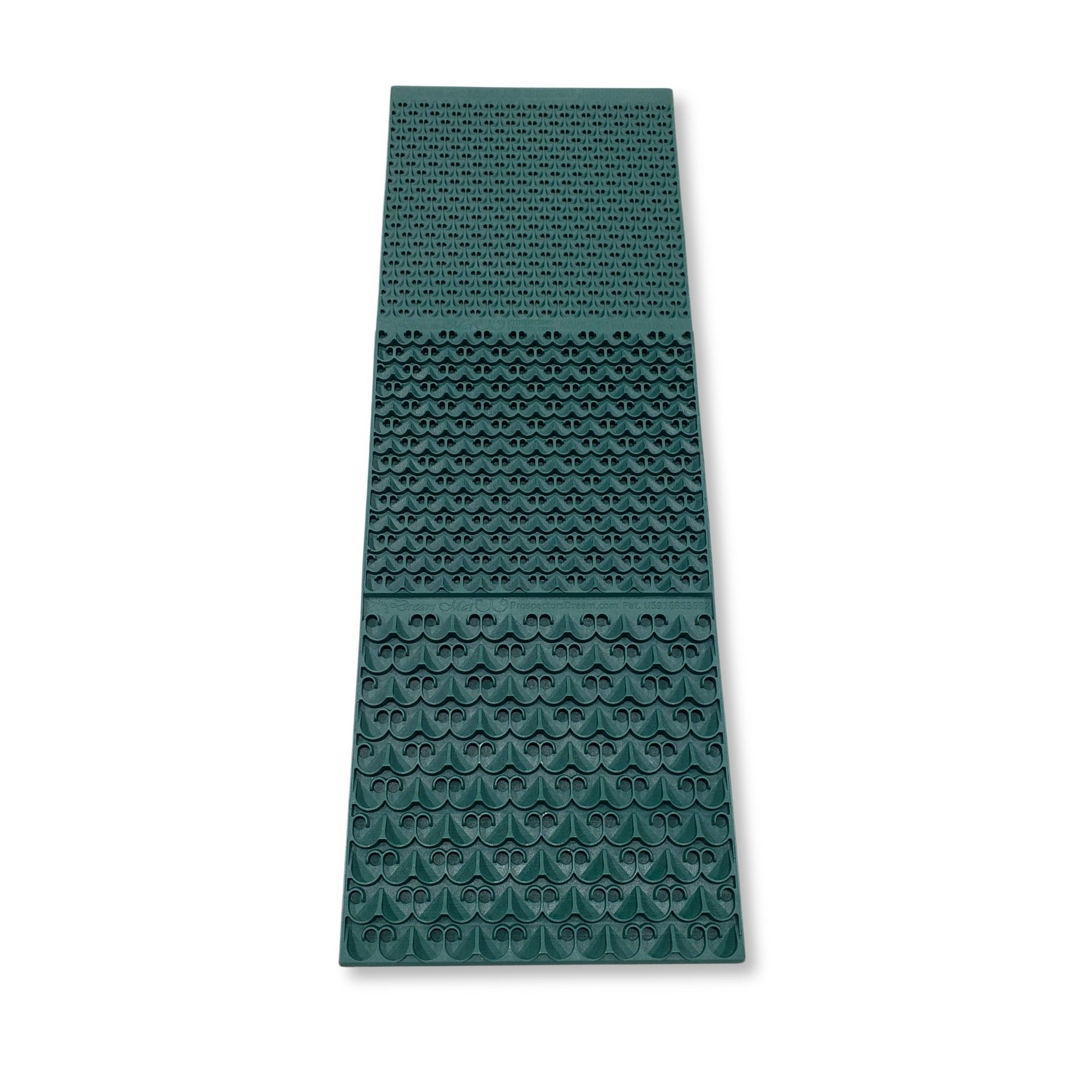 Dream Mat 10" X 36" combo gold mat. Vertical front facing.