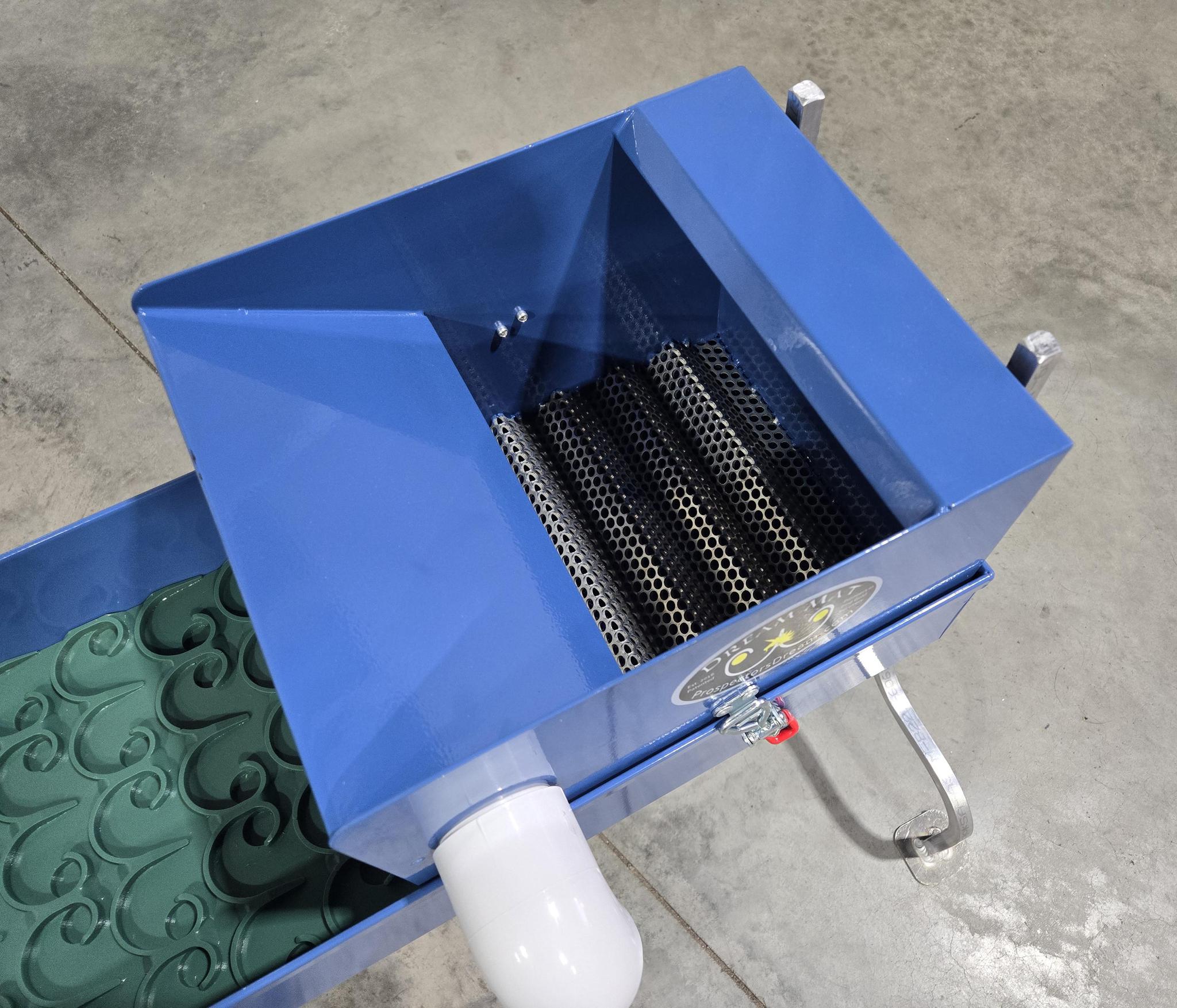 10x42 Speed Banker Unclassified Power Sluice with Dream Mat | Gold Mining Equipment - Gold Highbanker - Prospectors Dream