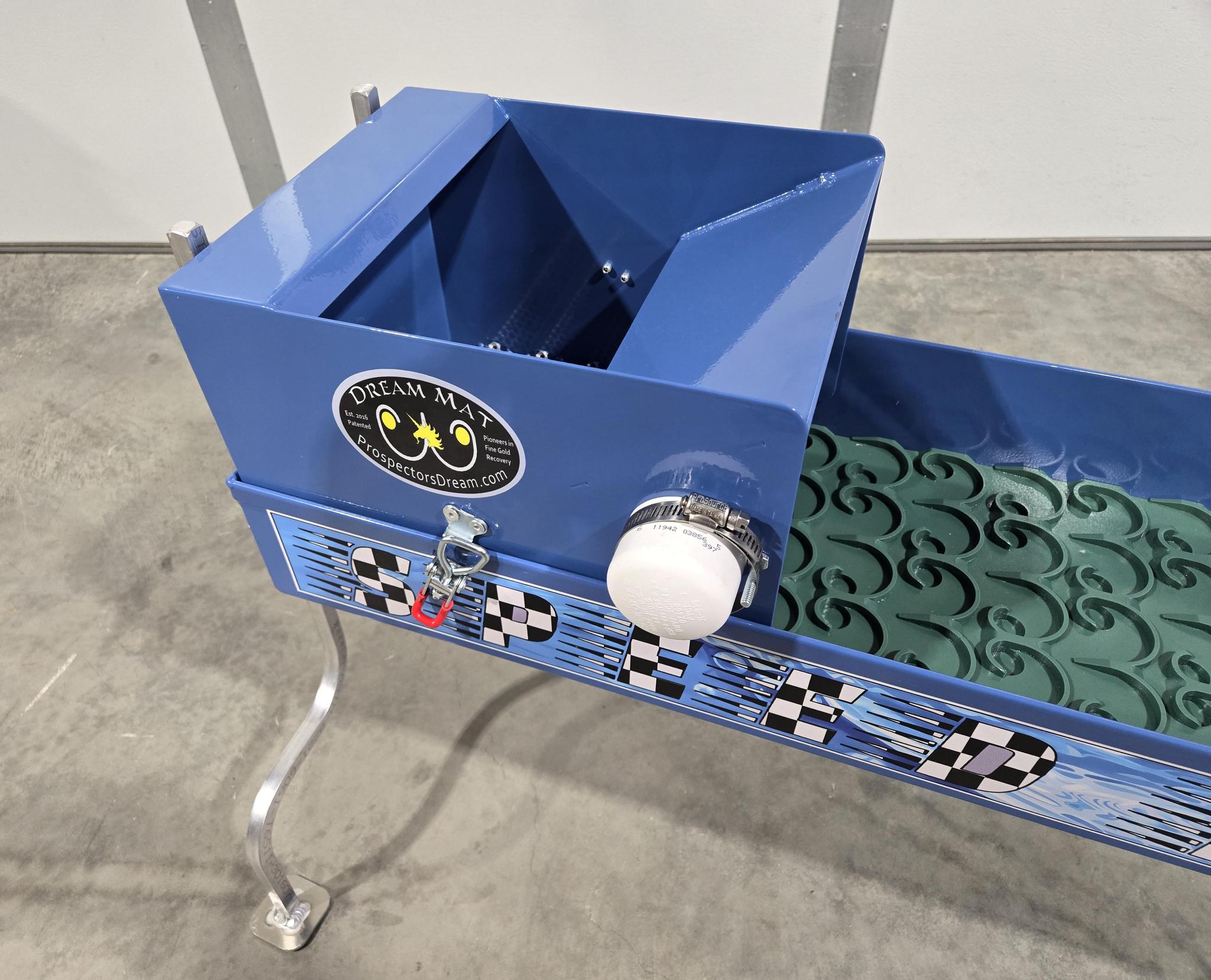 10x42 Speed Banker Unclassified Power Sluice with Dream Mat | Gold Mining Equipment - Gold Highbanker - Prospectors Dream