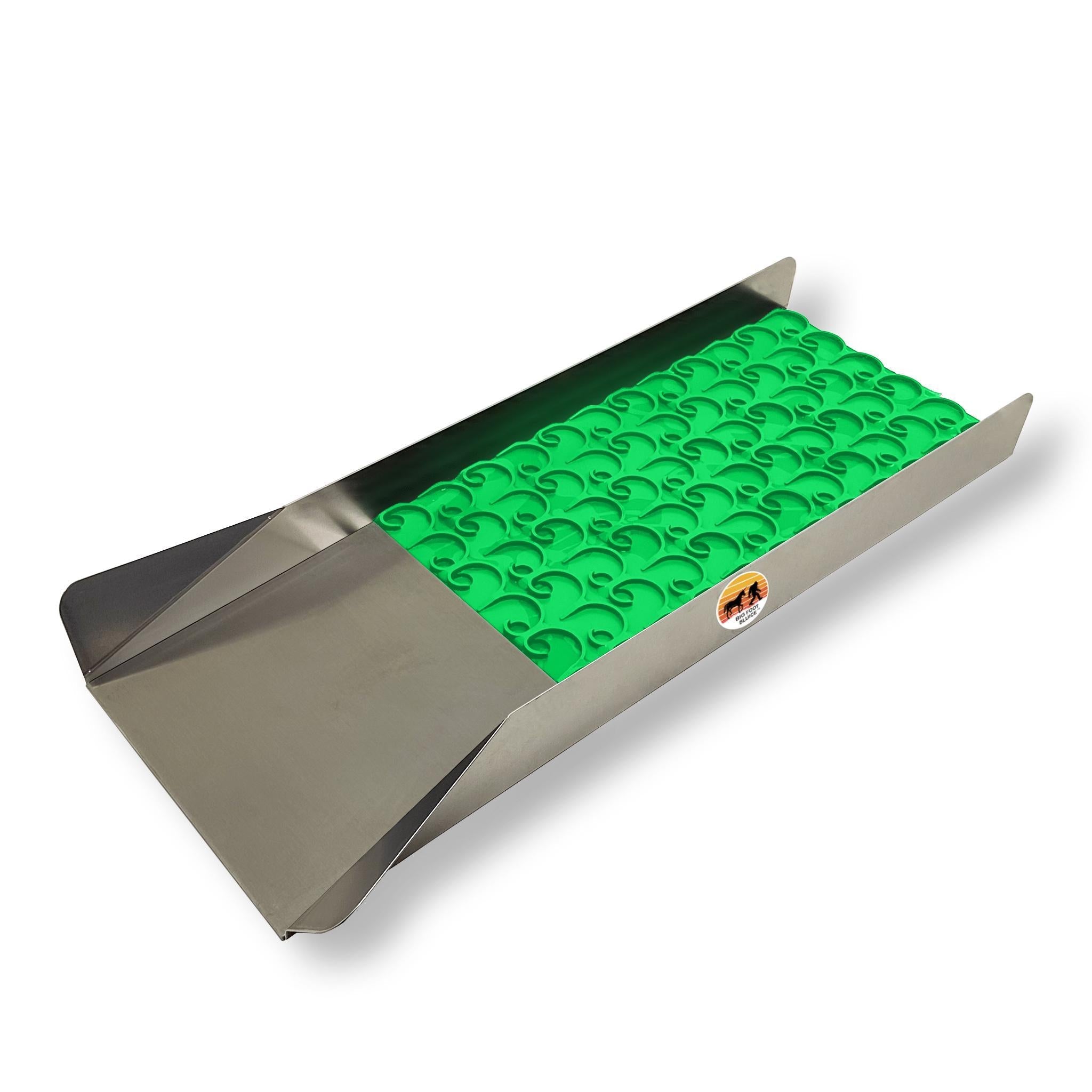 Dream Mat - 12X35 Sluice Box with Dream Mat | Gold Prospecting Equipment - Gold Sluice Box - Prospectors Dream