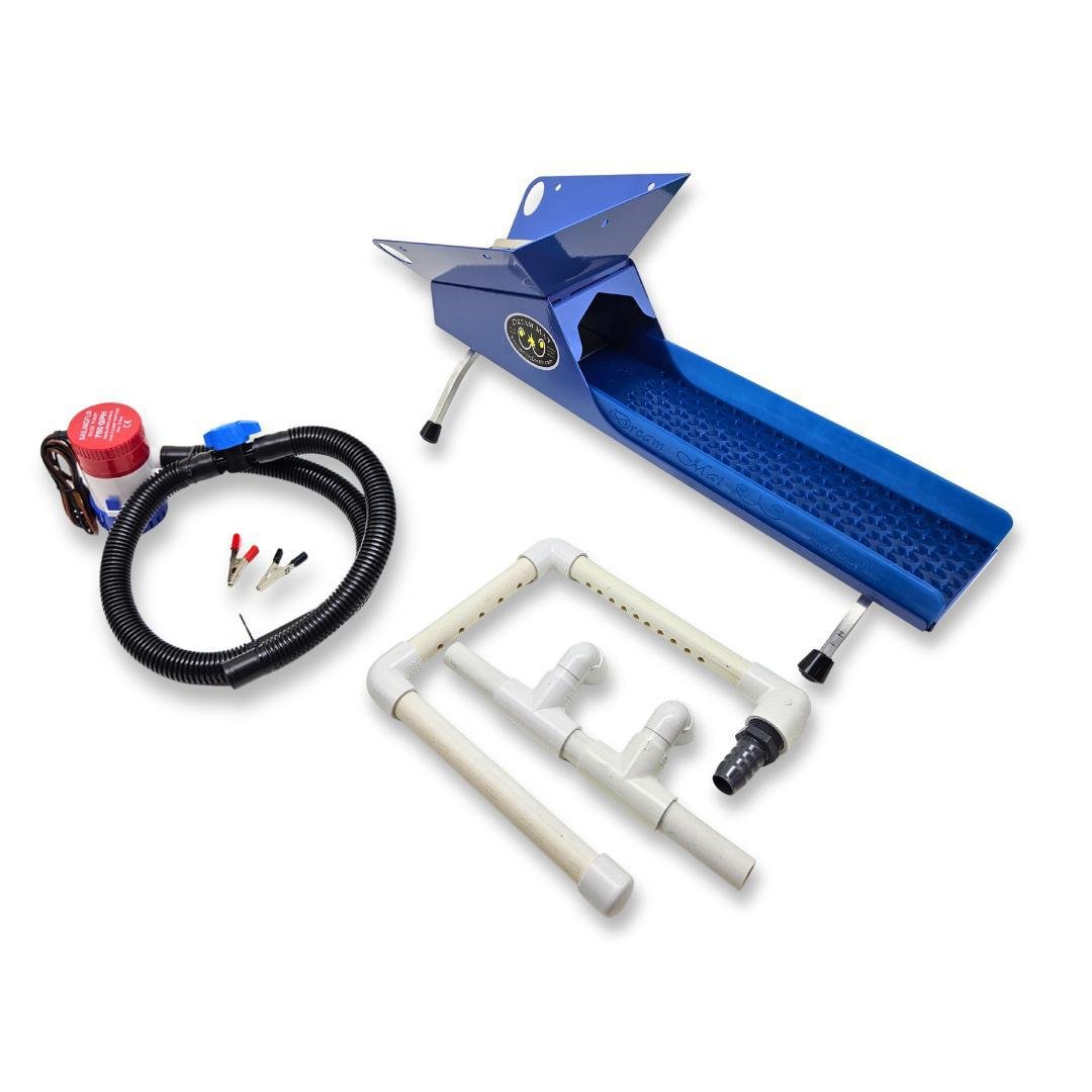Dream Mat - 4X16 Micro Banker Kit with Pump & Dream Mat - Gold Prospecting Equipment - Gold Highbanker - Prospectors Dream