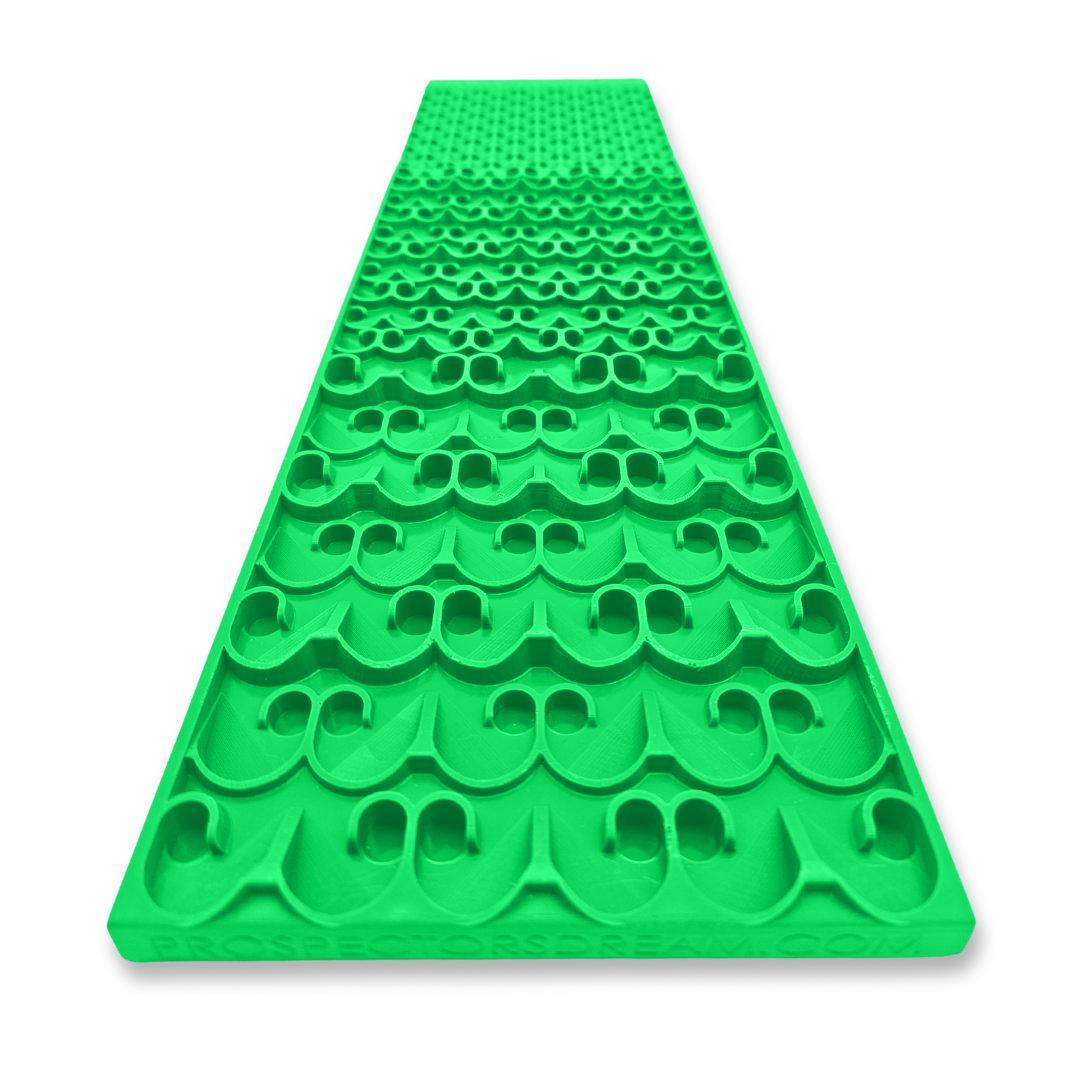 Dream Mat - 6X22 - 1/2 Gold Fox Recon Sluice Mat - Combo Dream Mat (2nd Gen) | Gold Prospecting Equipment - Sluice Mat - Prospectors Dream