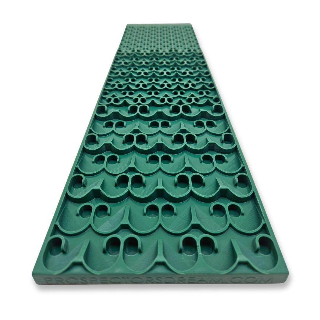Dream Mat - 6X22 - 1/2 Gold Fox Recon Sluice Mat - Combo Dream Mat (2nd Gen) | Gold Prospecting Equipment - Sluice Mat - Prospectors Dream