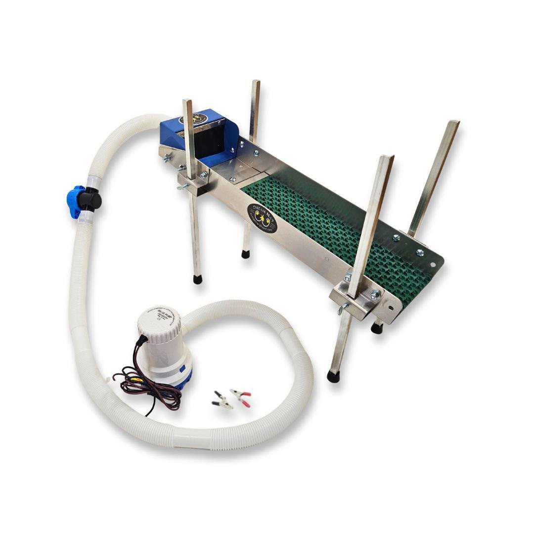 Dream Mat - 6X24 Power Sluice Box Kit with Dream Mat - 18" legs | Gold Prospecting Equipment - Gold Highbanker - Prospectors Dream