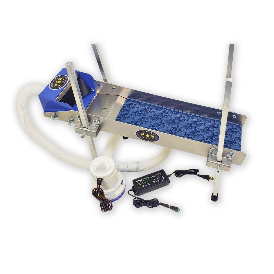Dream Mat - 6X24 Power Sluice Box Kit with Dream Mat - 18" legs | Gold Prospecting Equipment - Gold Highbanker - Prospectors Dream
