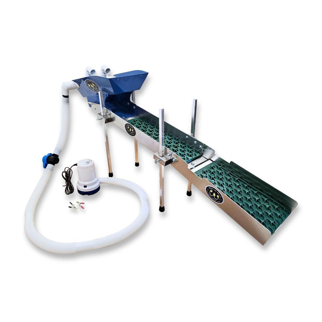 Dream Mat - 6X24 Transformer Sluice Box with Dream Mat | Gold Mining Equipment - Gold Highbanker - Prospectors Dream