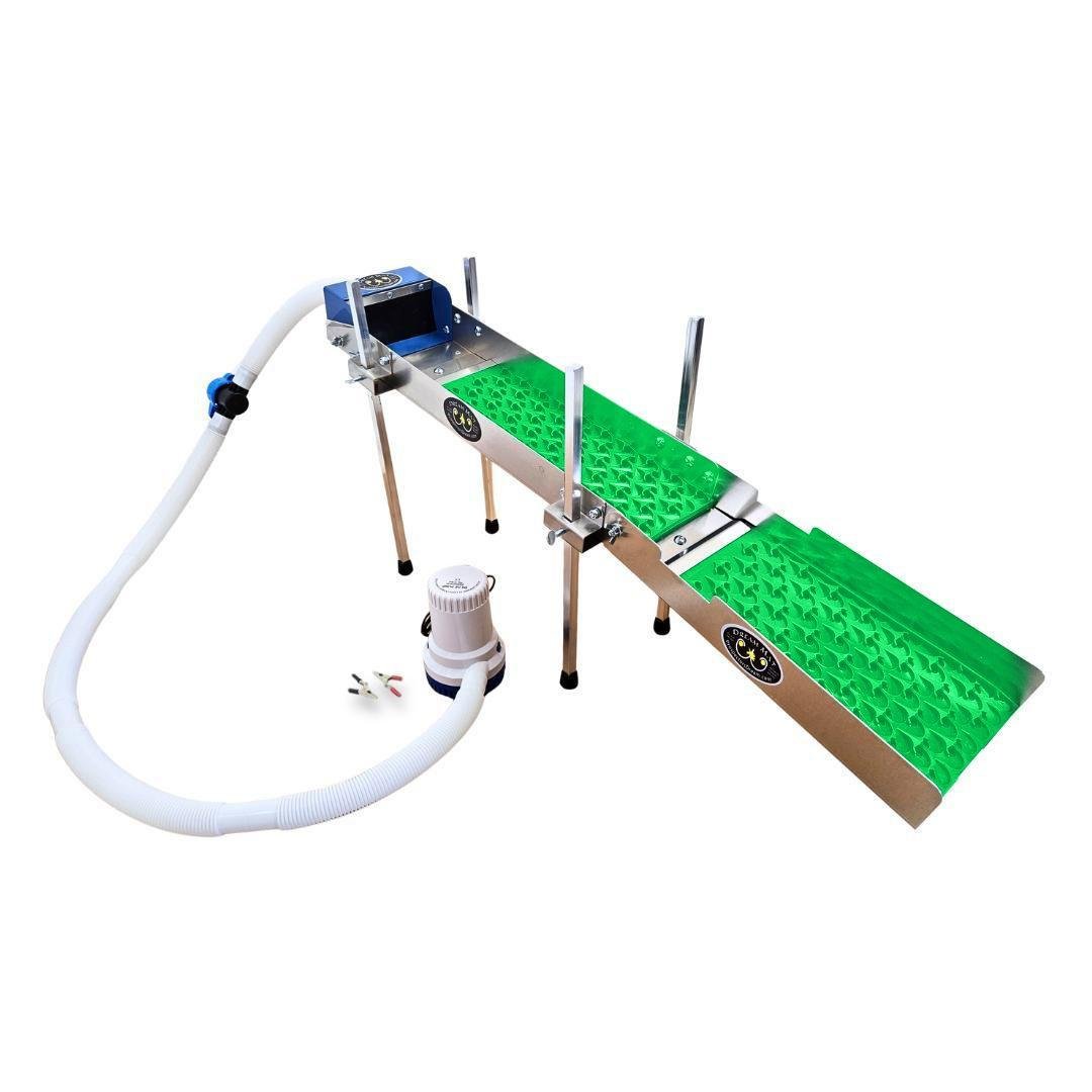 Dream Mat - 6X24 Transformer Sluice Box with Dream Mat | Gold Mining Equipment - Gold Highbanker - Prospectors Dream