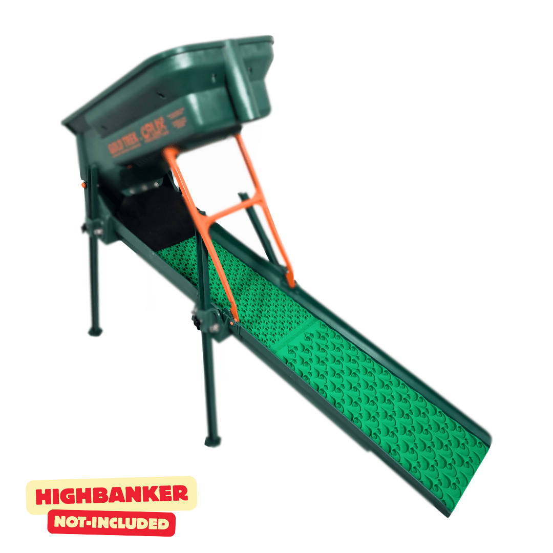 Dream Mat - 6x32 Micro/Mini Dredge Sluice Dream Mat - Upgrade Kit for Crux Gold Trek Ultralight Backpack Highbankers - Gold Highbanker - Prospectors Dream