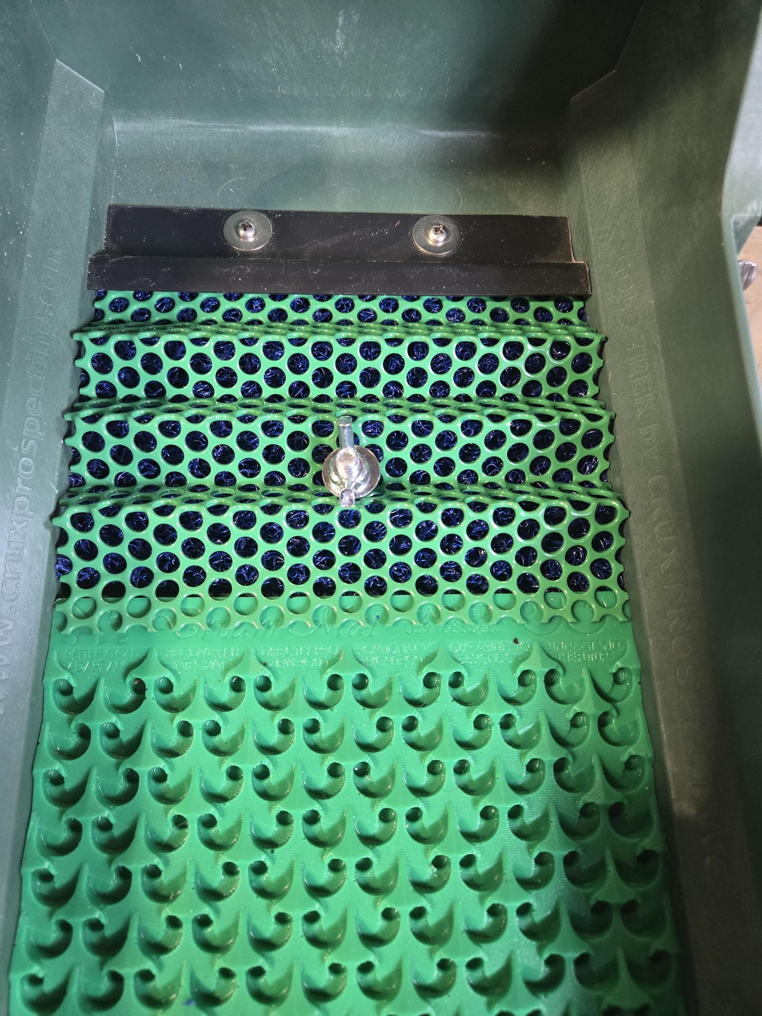 Dream Mat - 6x32 Micro/Mini Dredge Sluice Dream Mat - Upgrade Kit for Crux Gold Trek Ultralight Backpack Highbankers - Gold Highbanker - Prospectors Dream