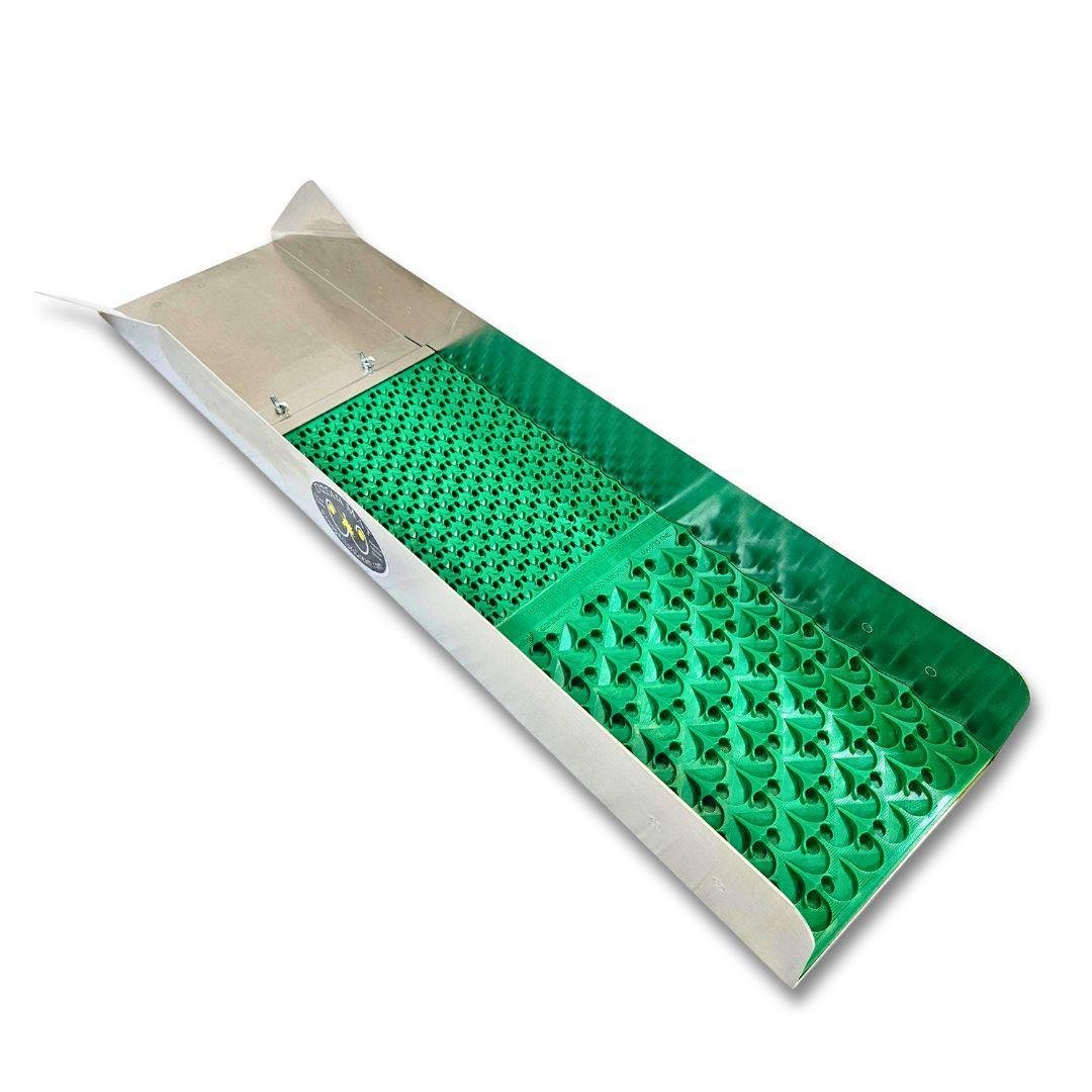 Dream Mat - 8X35 Sluice Box with Dream Mat | Gold Prospecting Equipment - Gold Sluice Box - Prospectors Dream