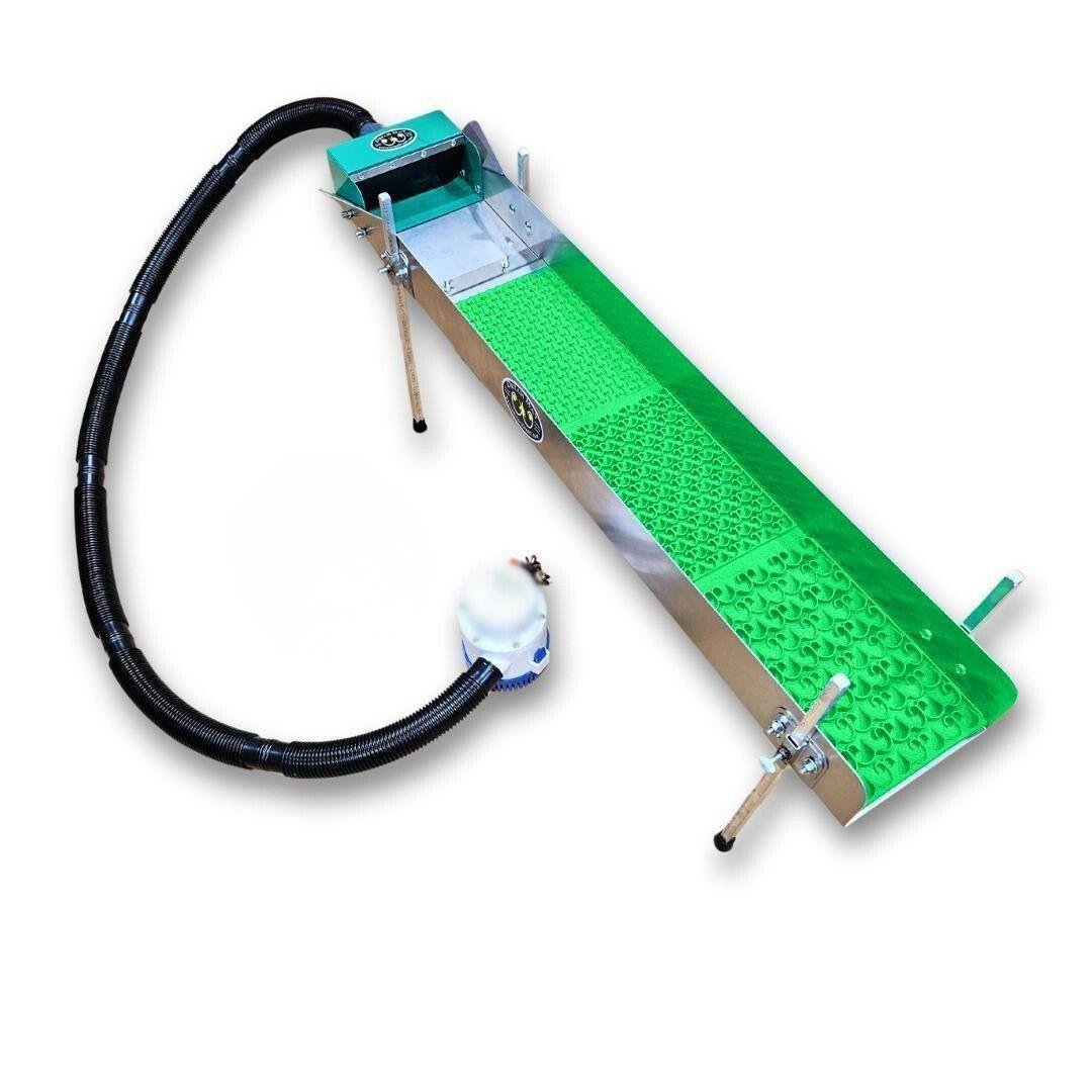 Dream Mat - 8X47 Power Sluice Box Kit with Dream Mat + 18" leg Kit | Gold Prospecting Equipmen - Gold Highbanker - Prospectors Dream