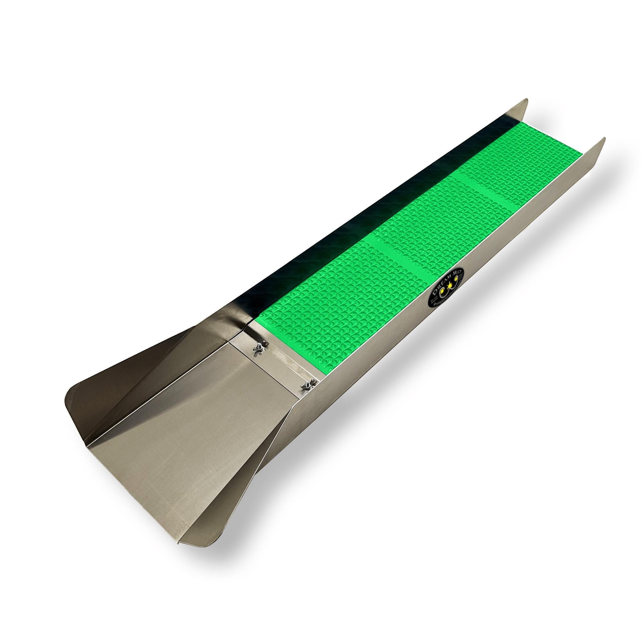 Dream Mat - 8X47 Sluice Box with Dream Mat | Gold Prospecting Equipment - Gold Sluice Box - Prospectors Dream