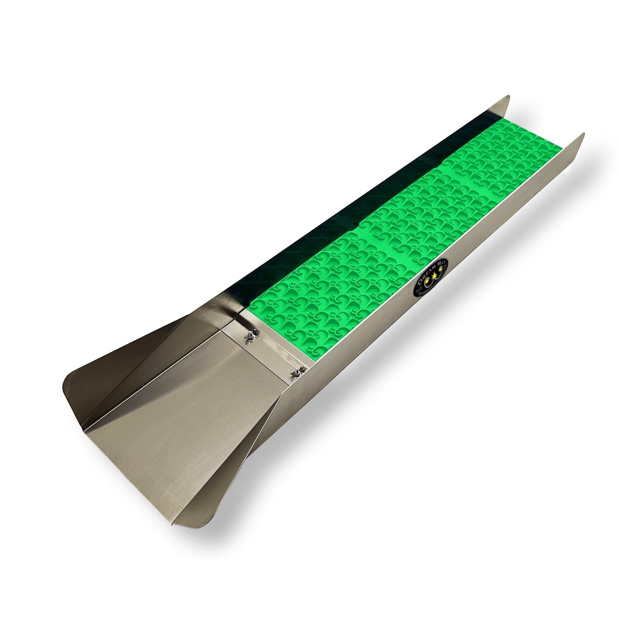 Dream Mat - 8X47 Sluice Box with Dream Mat | Gold Prospecting Equipment - Gold Sluice Box - Prospectors Dream
