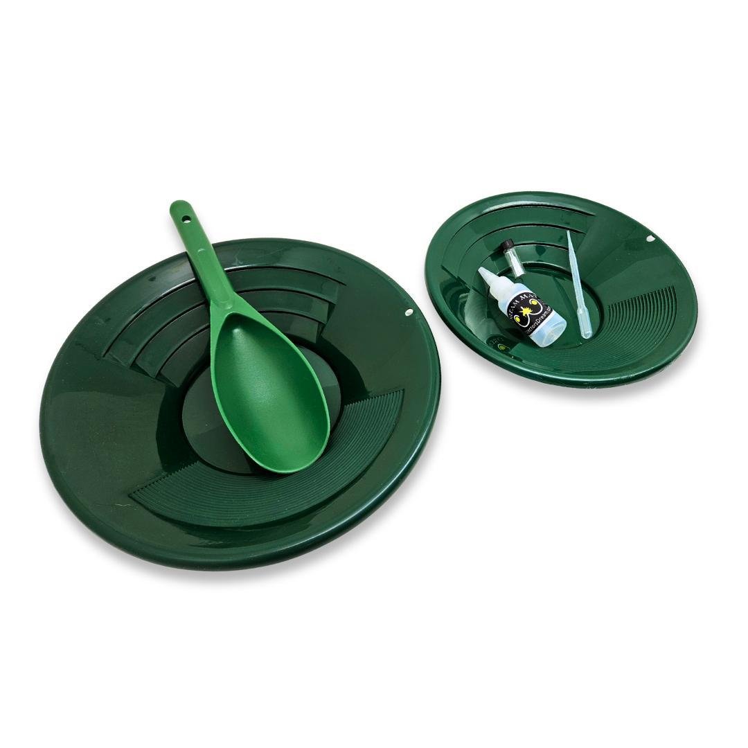 Dream Mat - 9 - Piece Expedition Gold Prospecting Kit - Gold Pan Kit - Prospectors Dream