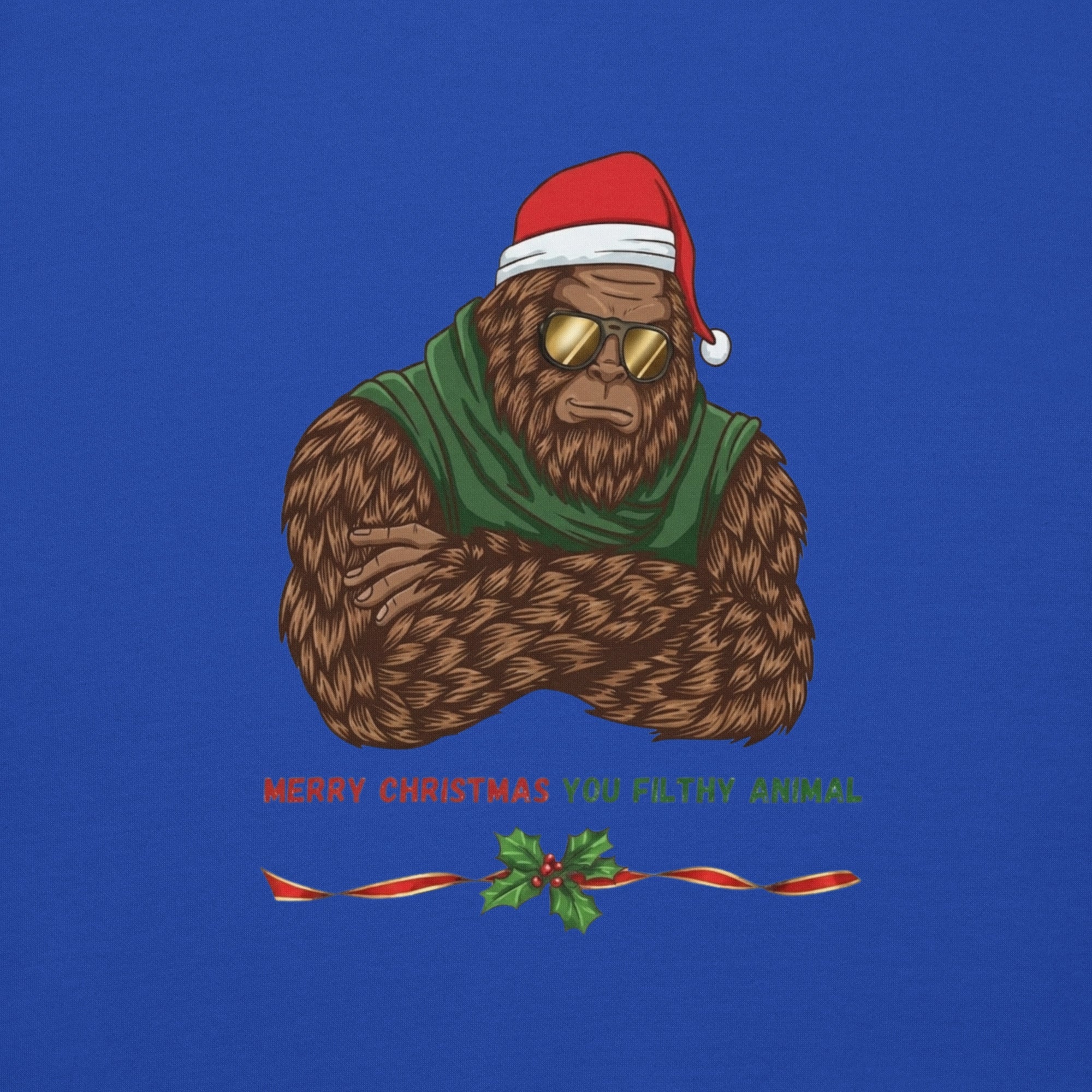 Dream Mat - Bigfoot Christmas Unisex Hoodie - Filthy Animal - Apparel - Prospectors Dream