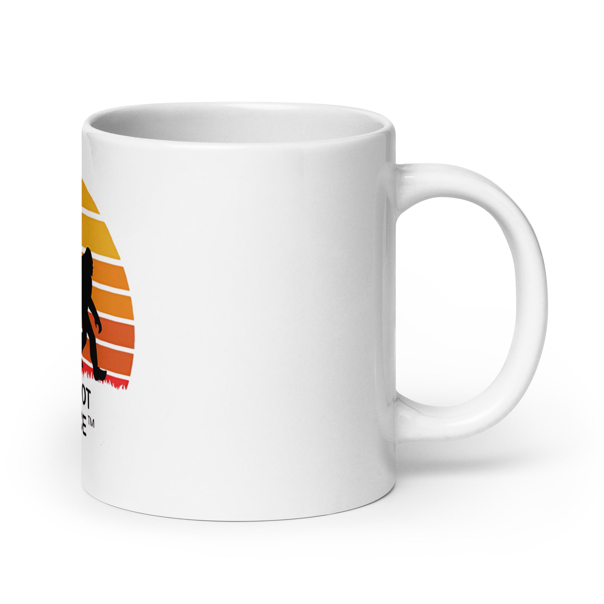 Dream Mat - Bigfoot White glossy mug - Prospectors Dream