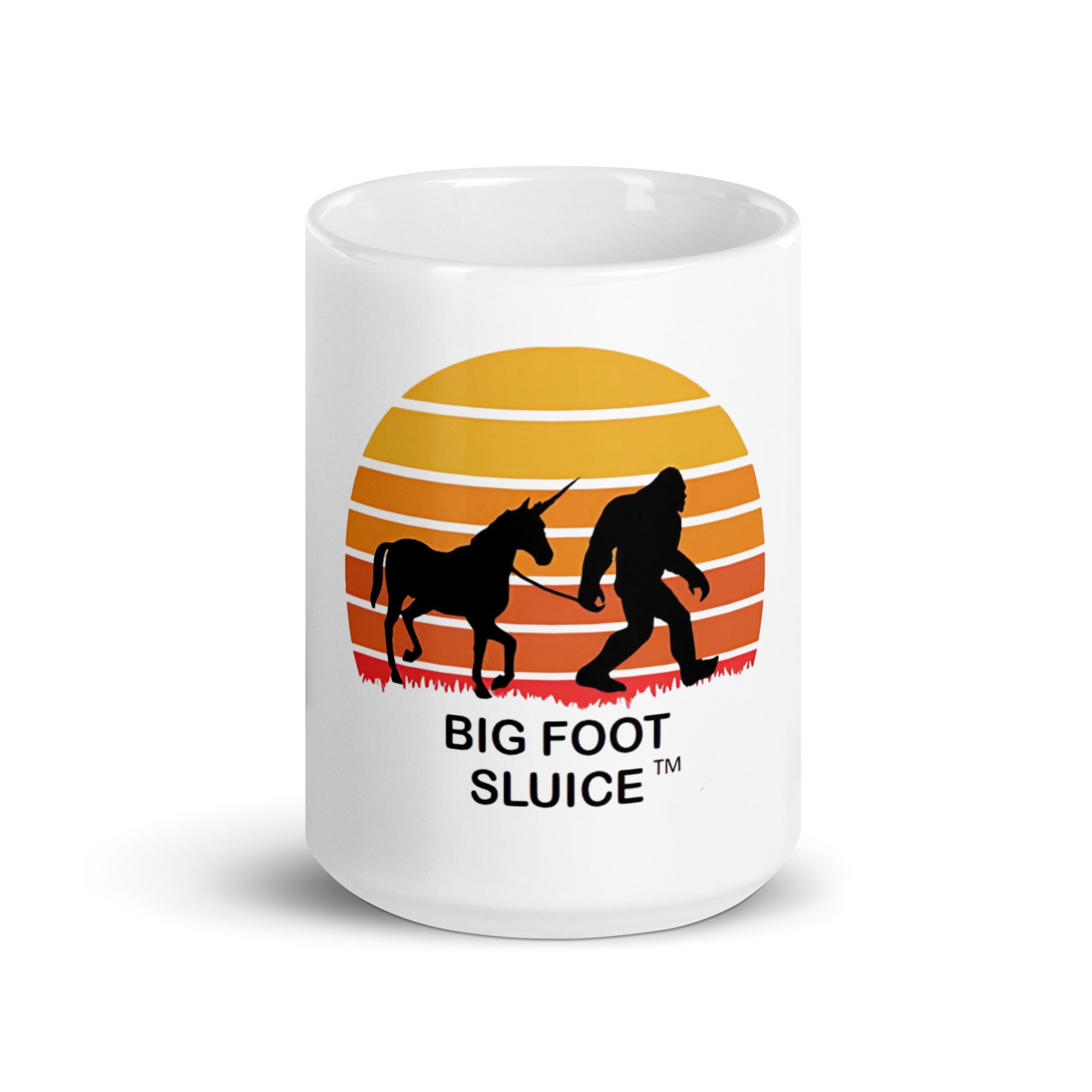 Dream Mat - Bigfoot White glossy mug - Prospectors Dream