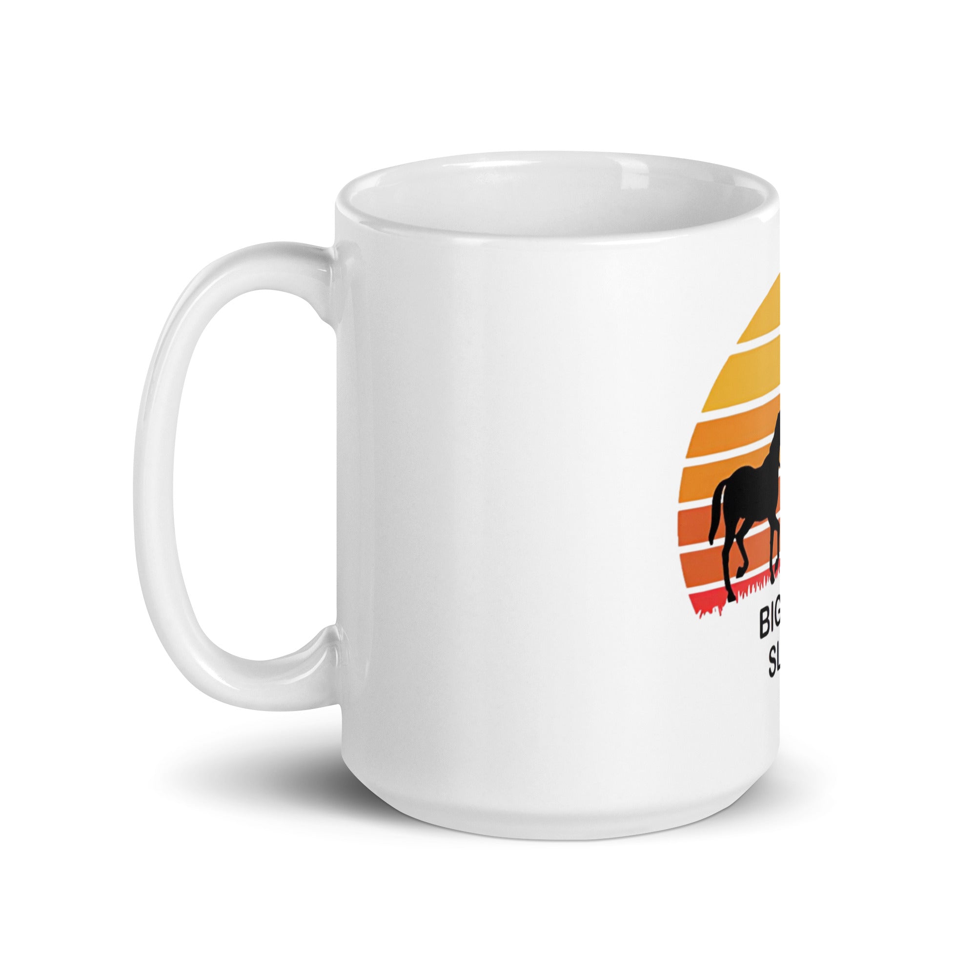 Dream Mat - Bigfoot White glossy mug - Prospectors Dream