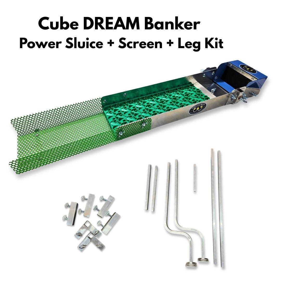 Dream Mat - Cube DREAM Banker Screen & Power Sluice Kit - Prospectors Dream