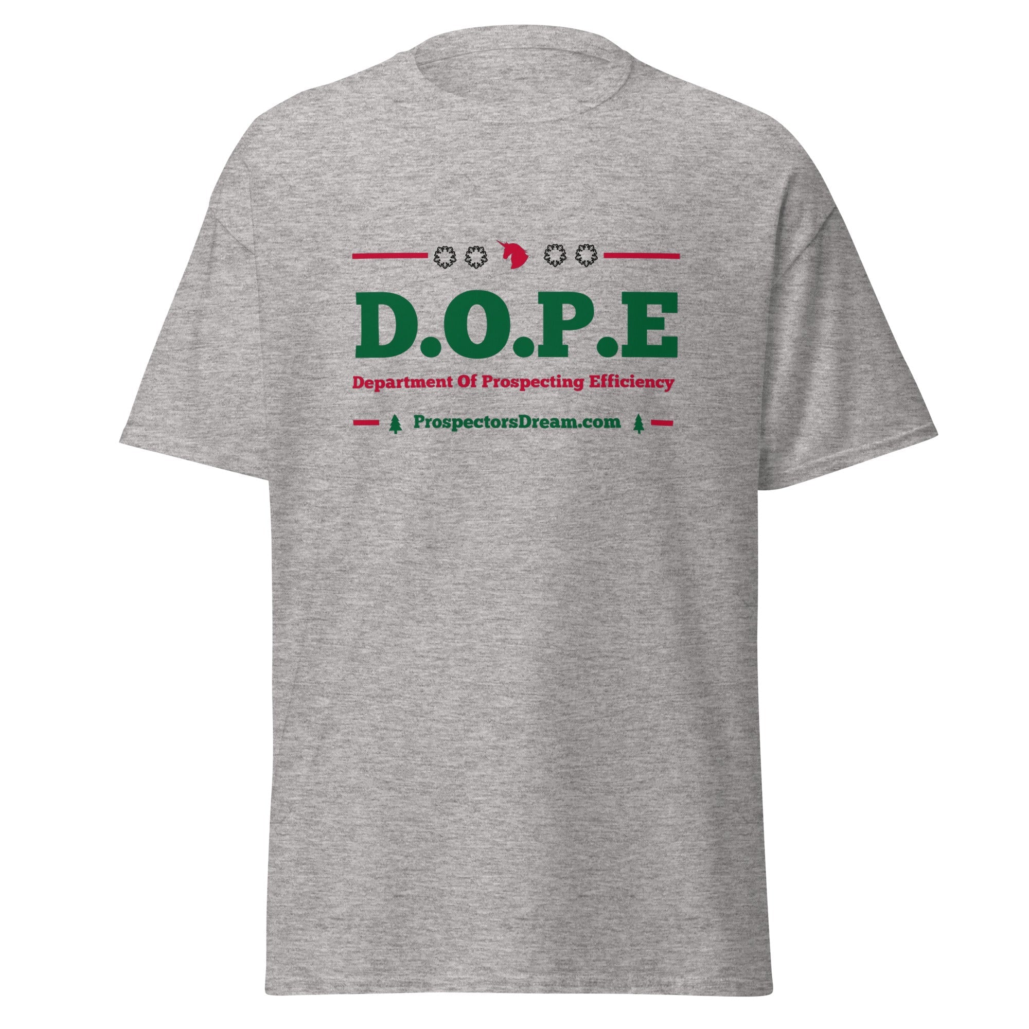 Dream Mat - DOPE Unisex classic tee - Christmas Edition - Prospectors Dream