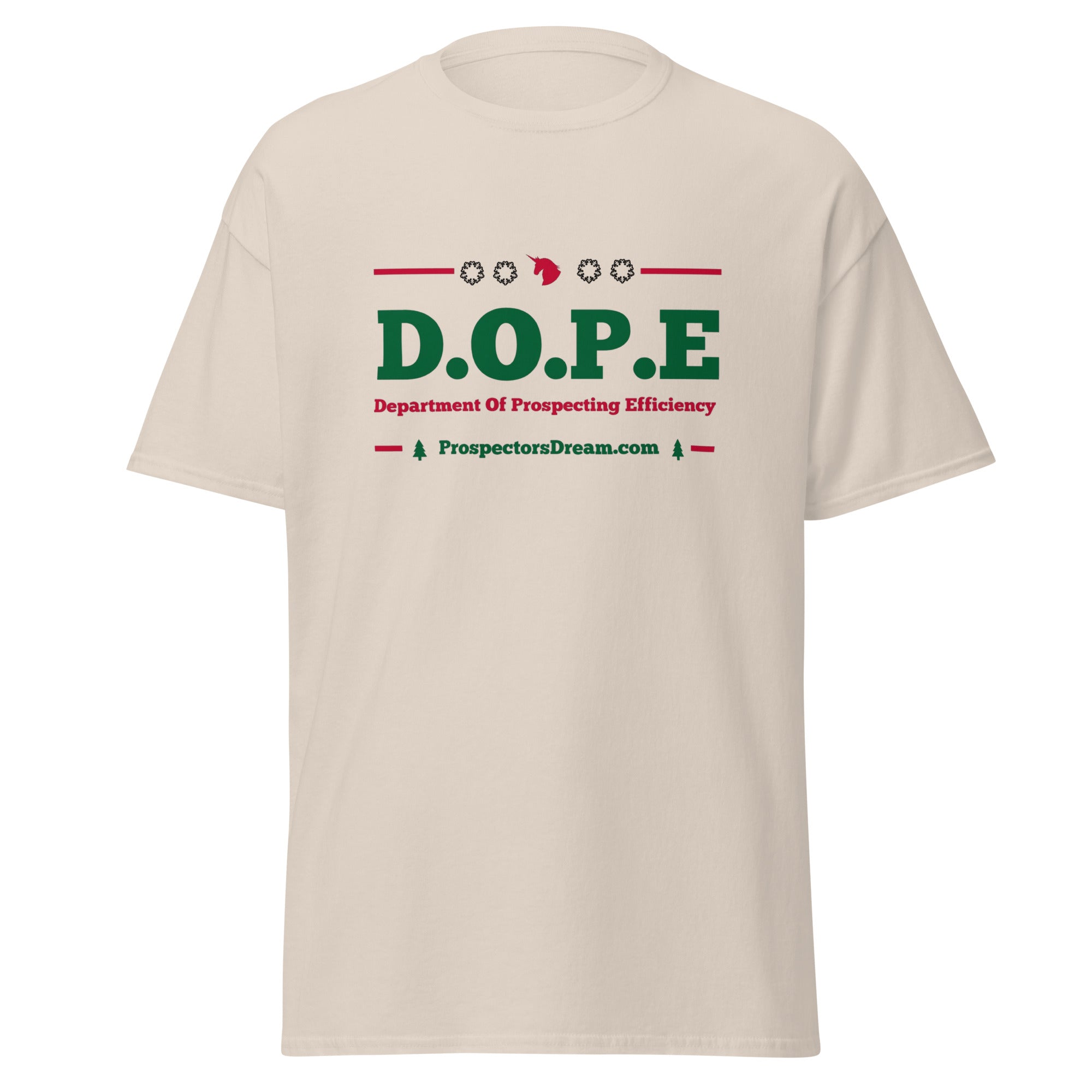 Dream Mat - DOPE Unisex classic tee - Christmas Edition - Prospectors Dream