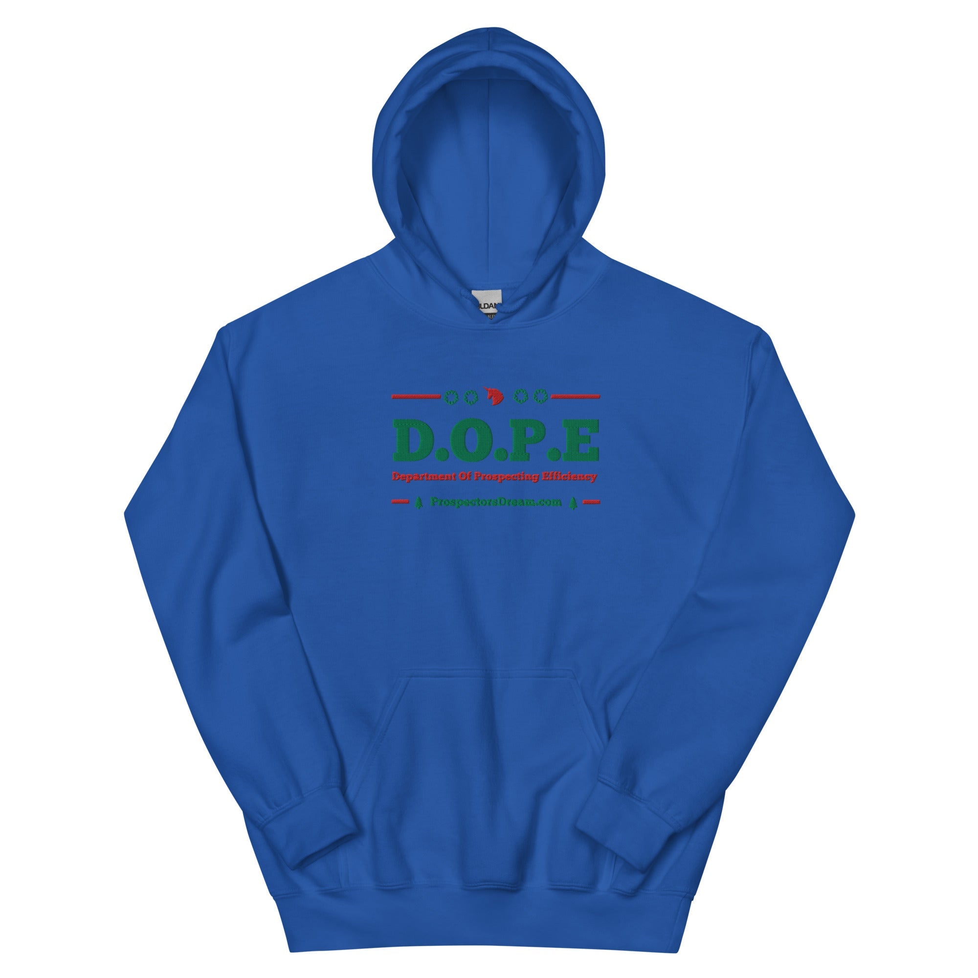 Dream Mat - DOPE Unisex Hoodie - Embroidery Stitch - Christmas Edition - Prospectors Dream