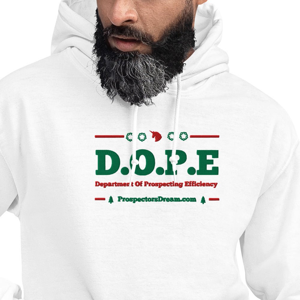 Dream Mat - DOPE Unisex Hoodie - Embroidery Stitch - Christmas Edition - Prospectors Dream