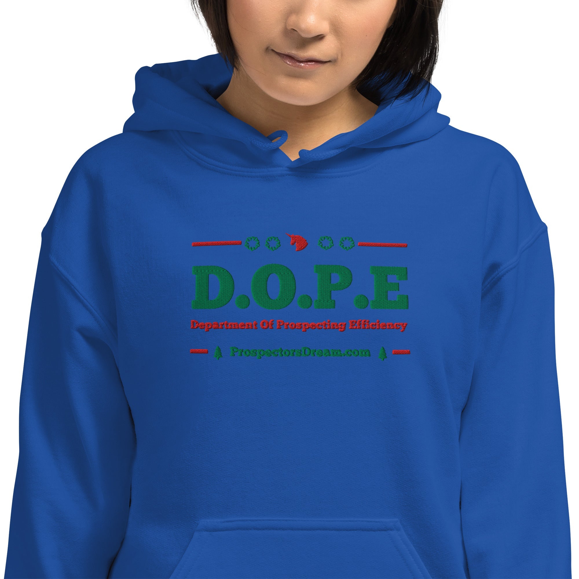 Dream Mat - DOPE Unisex Hoodie - Embroidery Stitch - Christmas Edition - Prospectors Dream