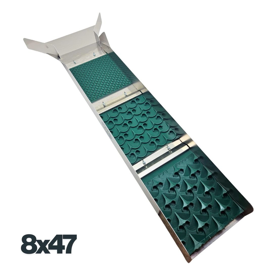 Dream Mat - Dream Mat 8" Modular Sluice Box System | Interchangeable Mats for Custom Gold Recovery - Prospecting Equipment - Prospectors Dream